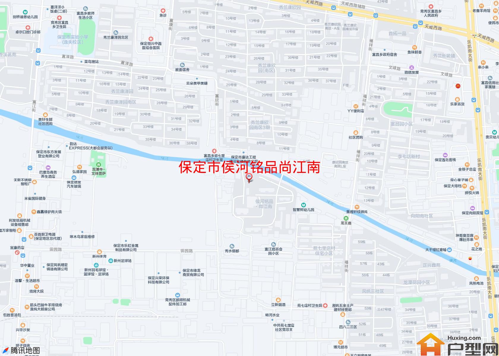侯河铭品尚江南小区 - 户型网