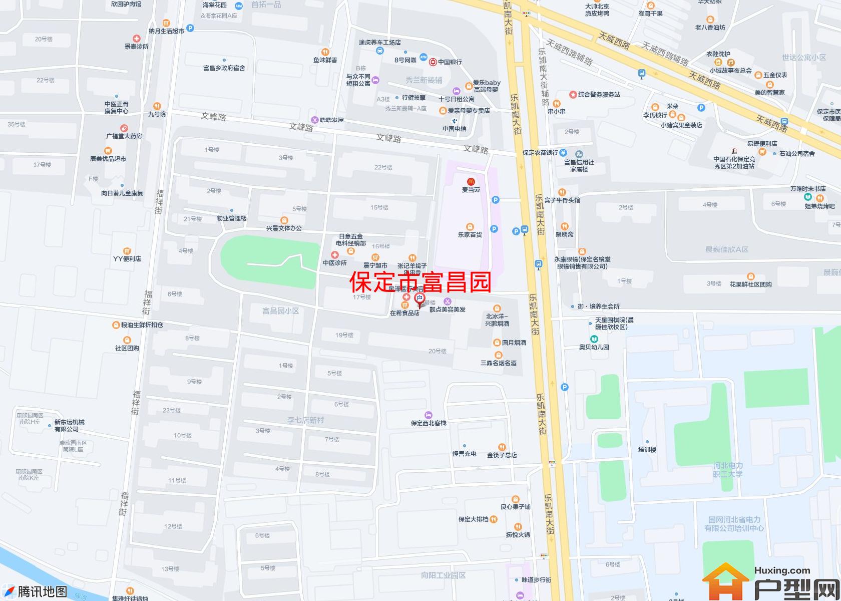 富昌园小区 - 户型网