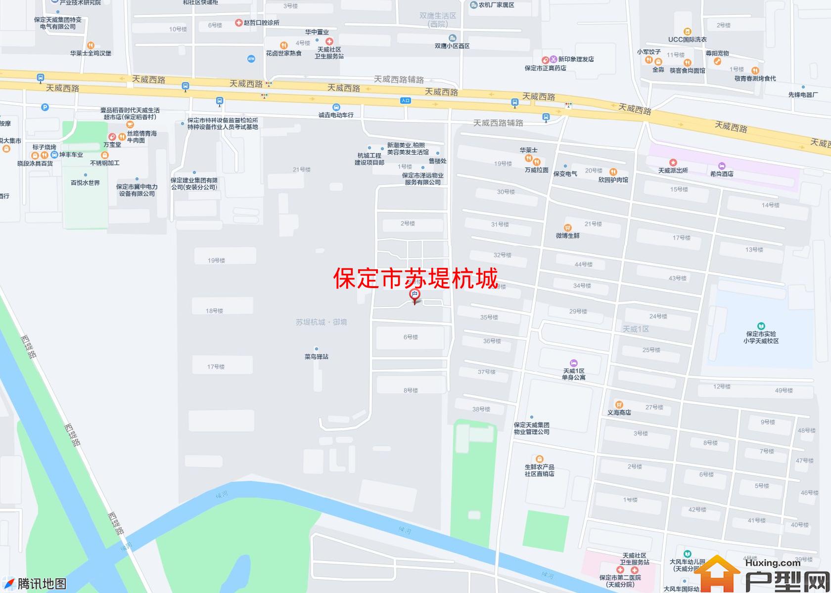 苏堤杭城小区 - 户型网