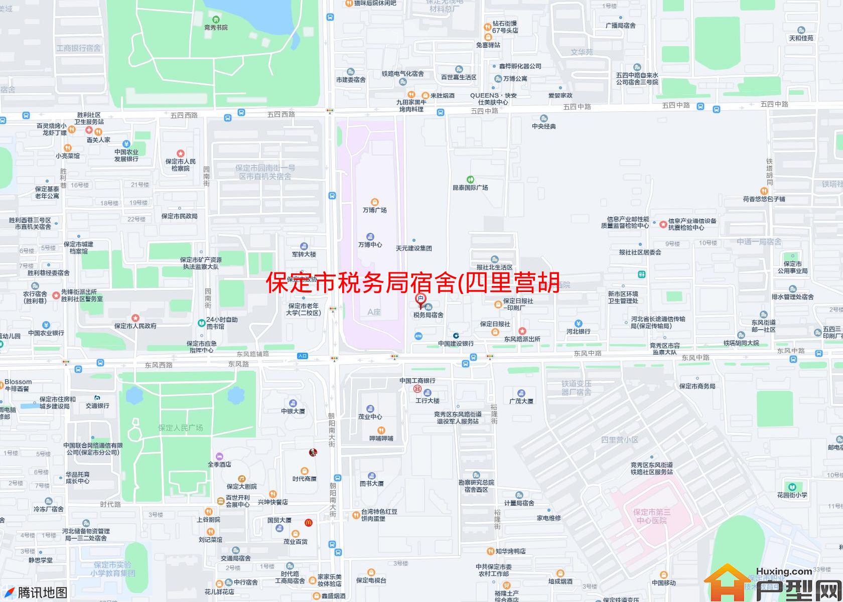 税务局宿舍(四里营胡同)小区 - 户型网