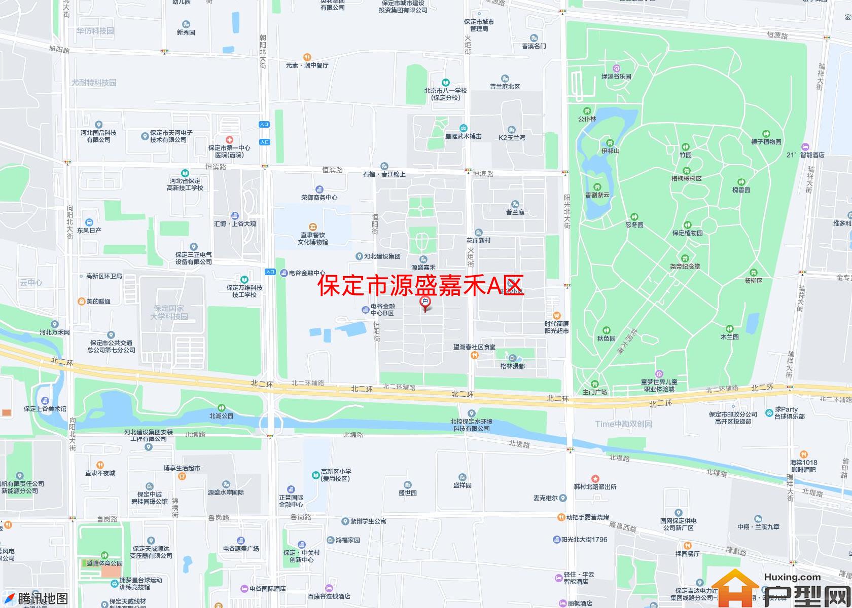源盛嘉禾A区小区 - 户型网