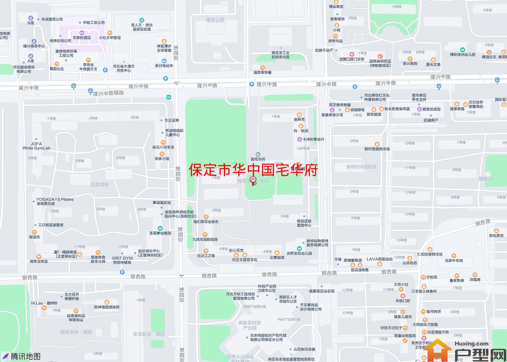 华中国宅华府小区 - 户型网