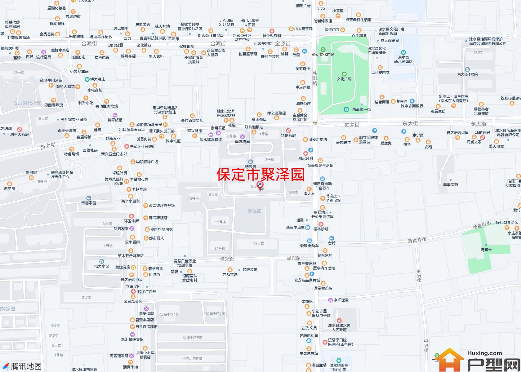 聚泽园小区 - 户型网