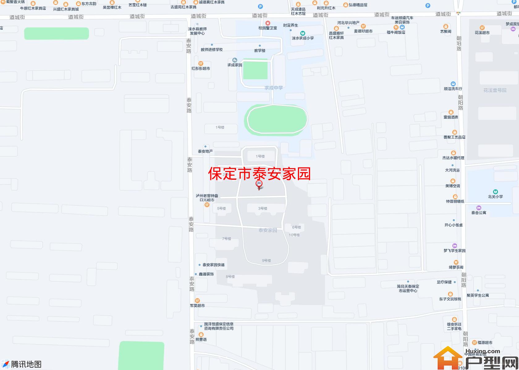 泰安家园小区 - 户型网