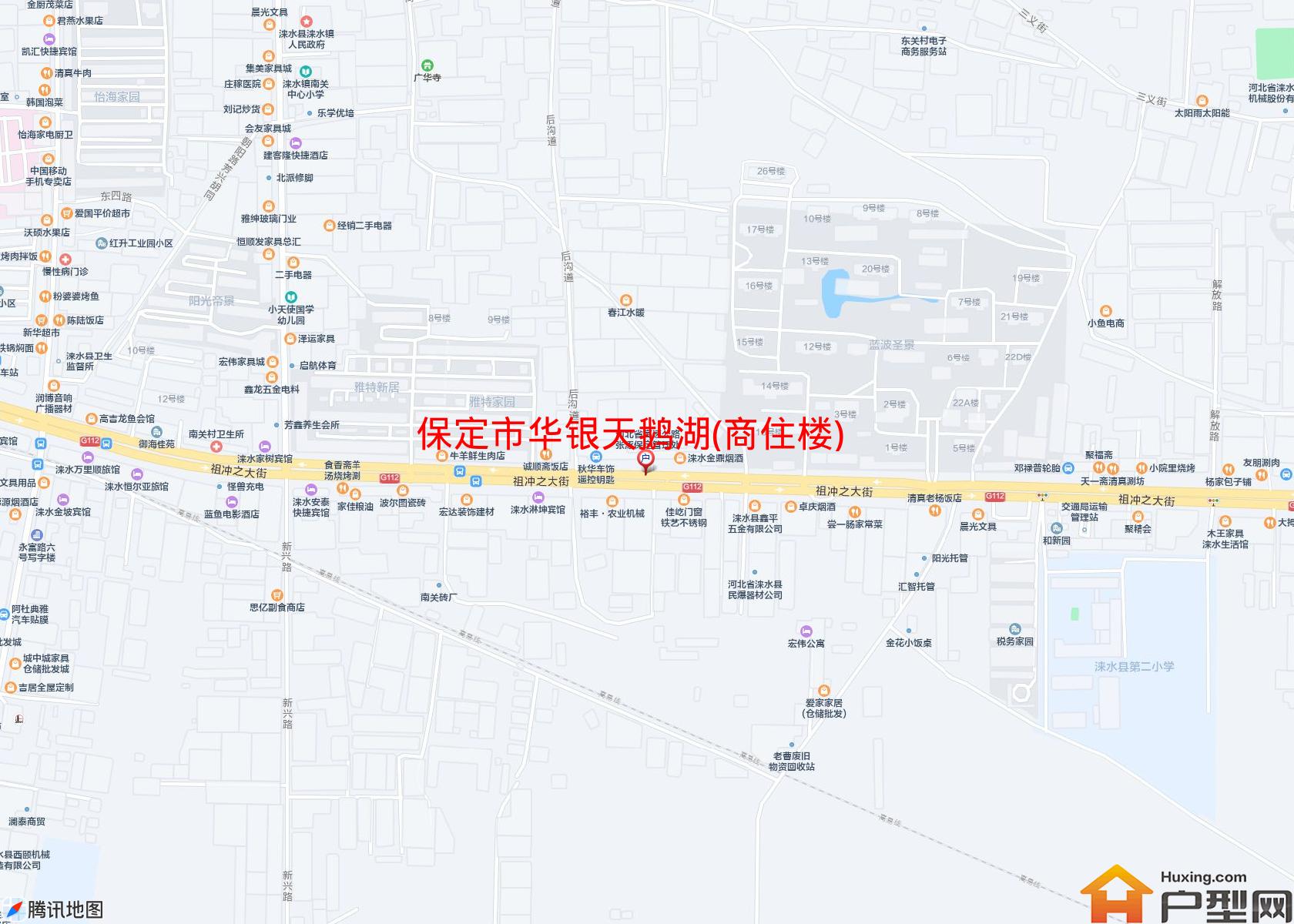 华银天鹅湖(商住楼)小区 - 户型网