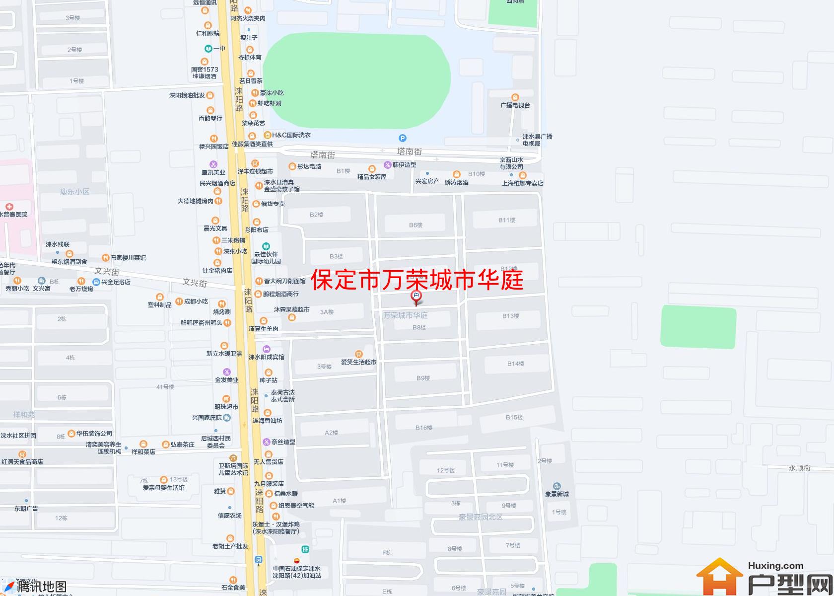万荣城市华庭小区 - 户型网