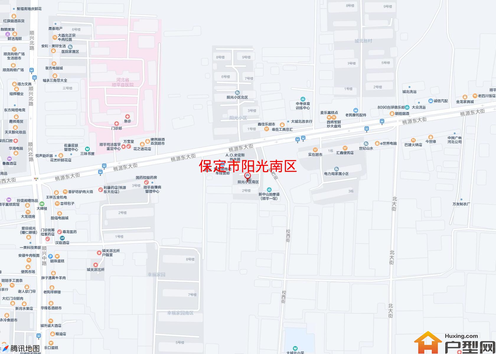 阳光南区小区 - 户型网