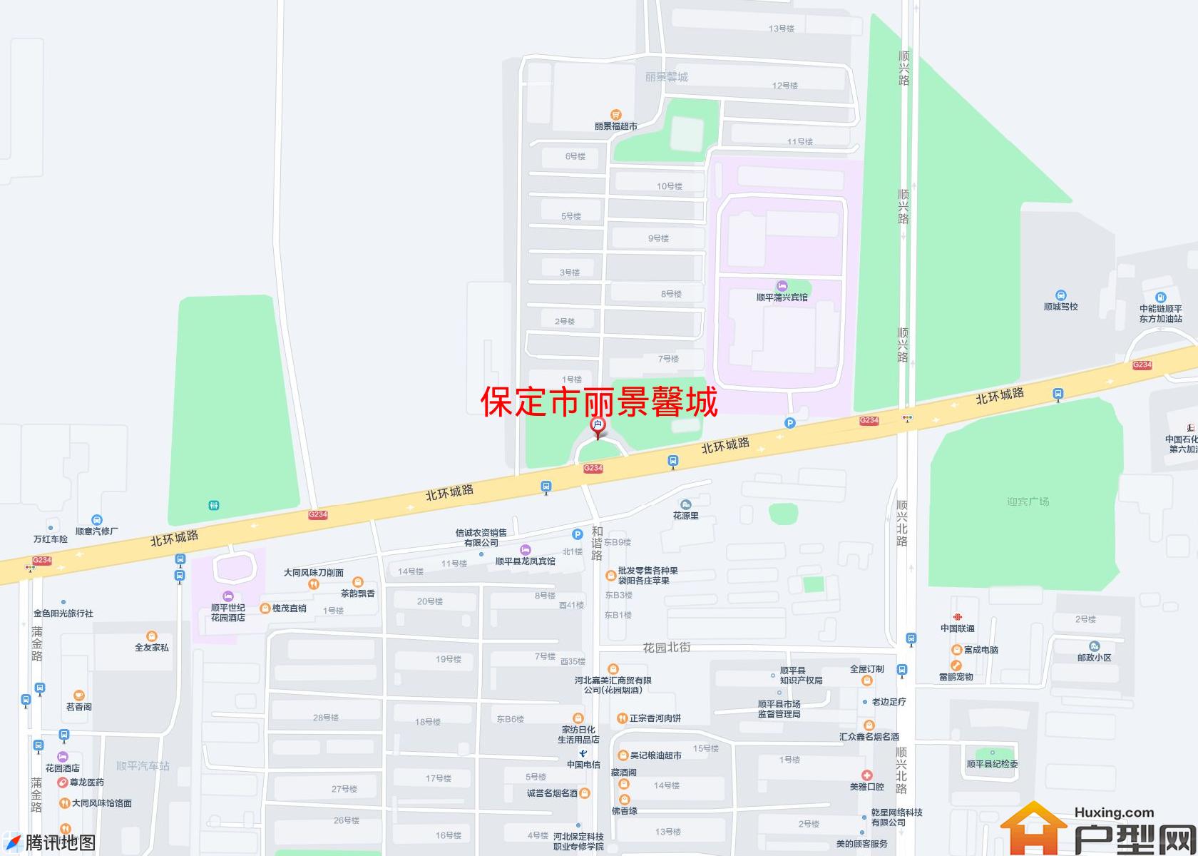 丽景馨城小区 - 户型网