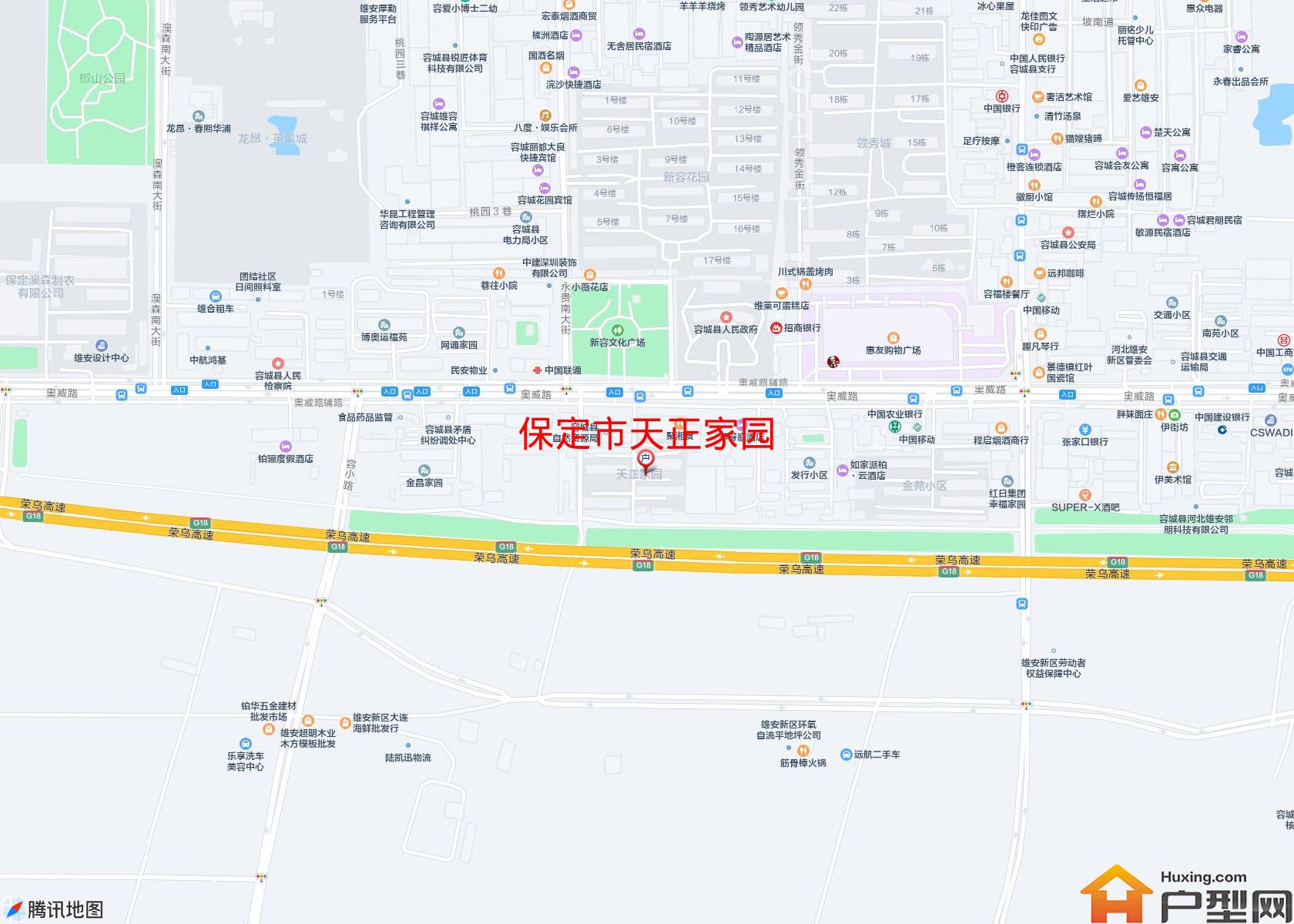 天正家园小区 - 户型网