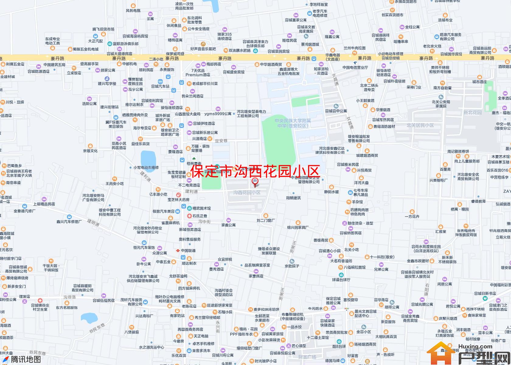 沟西花园小区小区 - 户型网