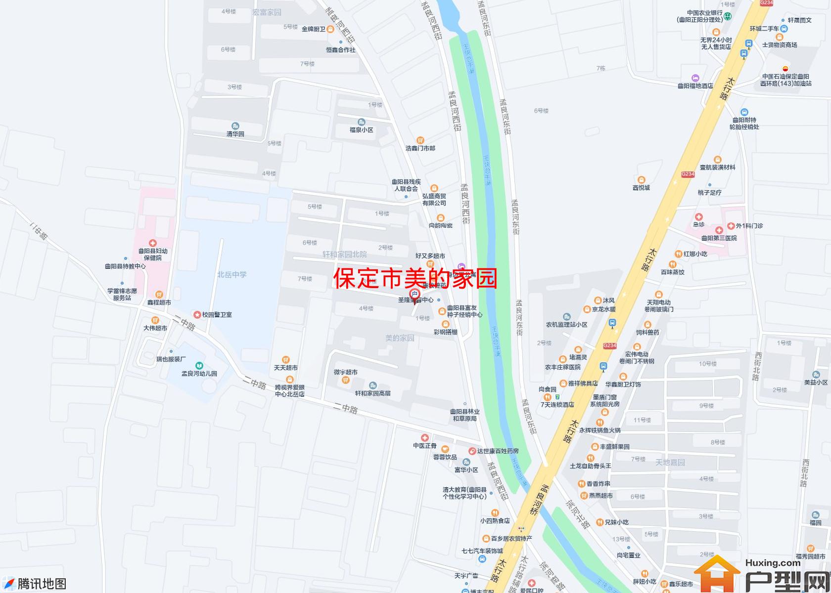 美的家园小区 - 户型网