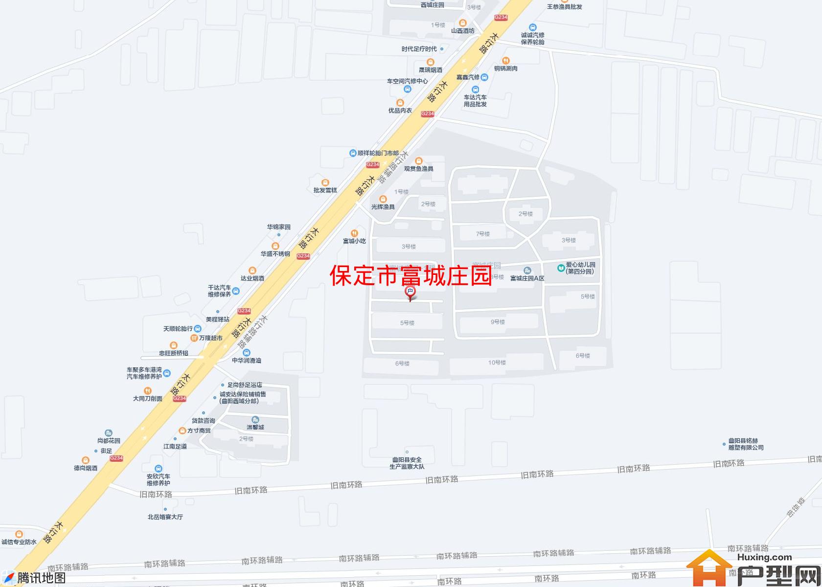 富城庄园小区 - 户型网