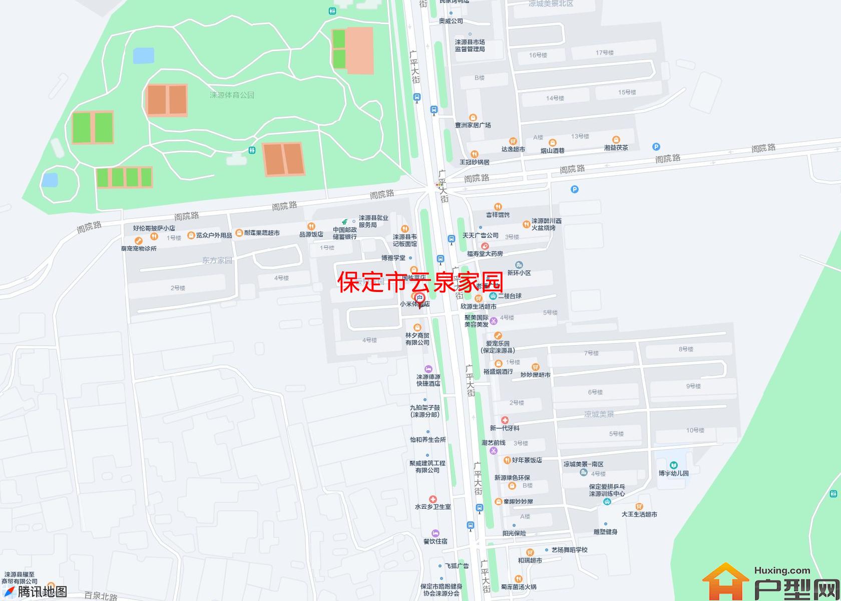 云泉家园小区 - 户型网