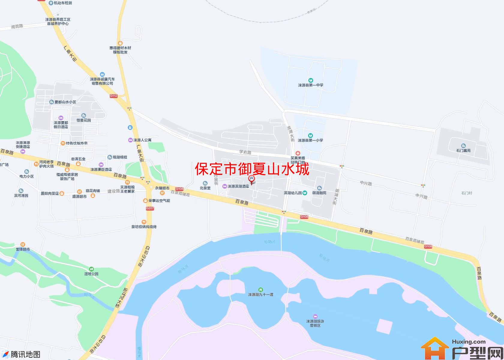 御夏山水城小区 - 户型网
