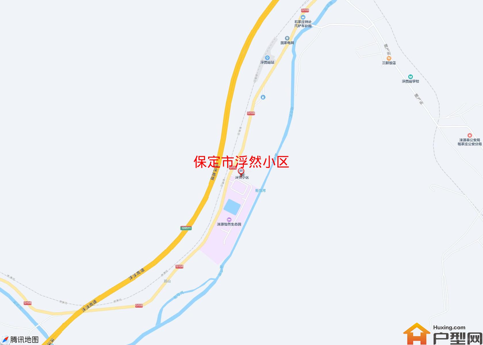 浮然小区小区 - 户型网
