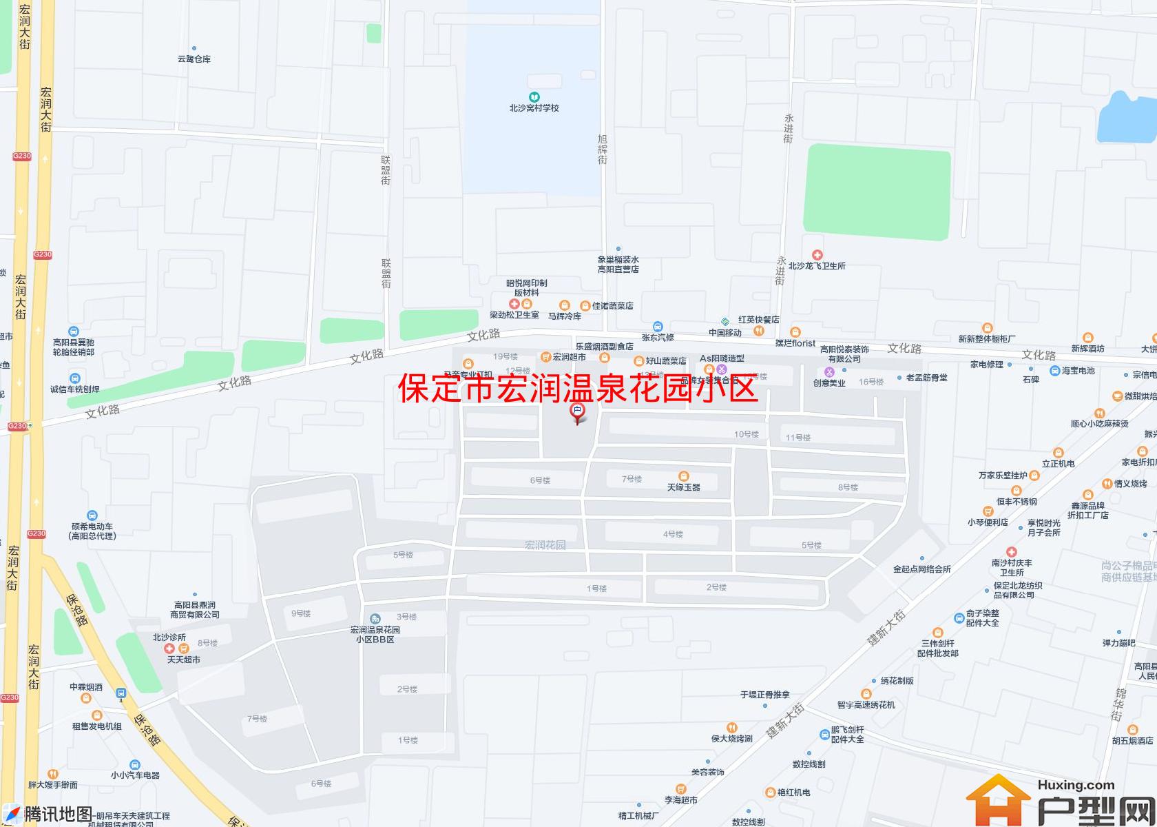 宏润温泉花园小区小区 - 户型网