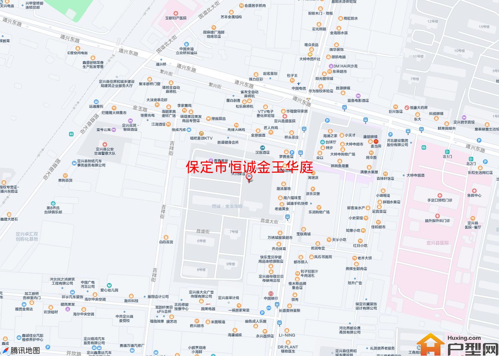 恒诚金玉华庭小区 - 户型网
