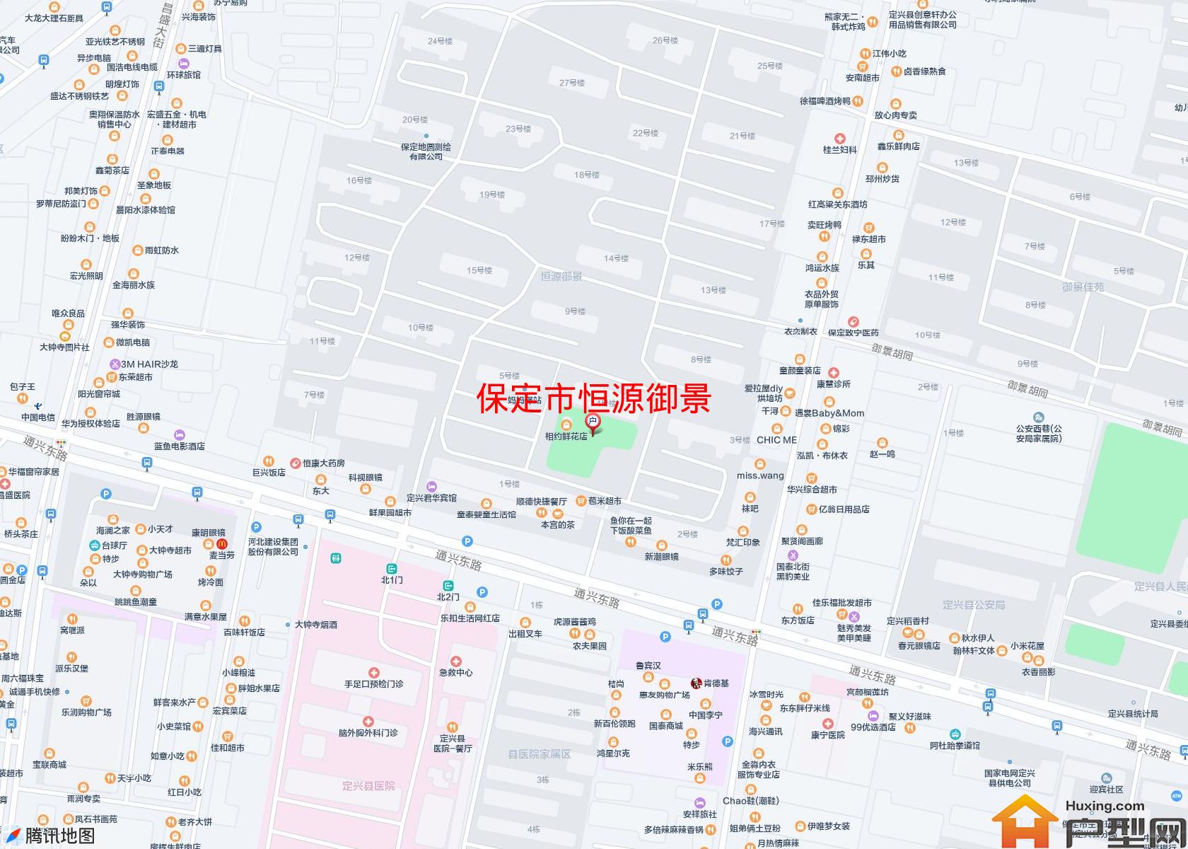 恒源御景小区 - 户型网
