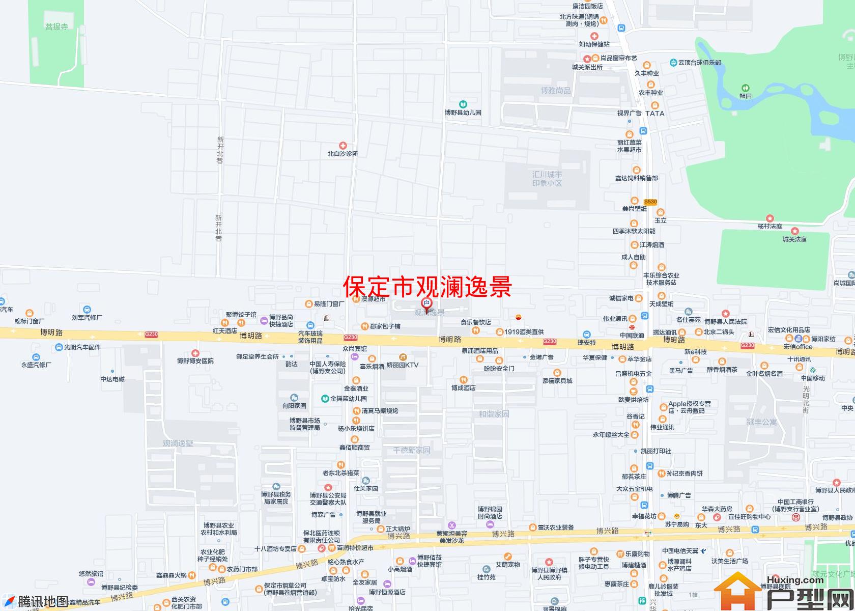 观澜逸景小区 - 户型网