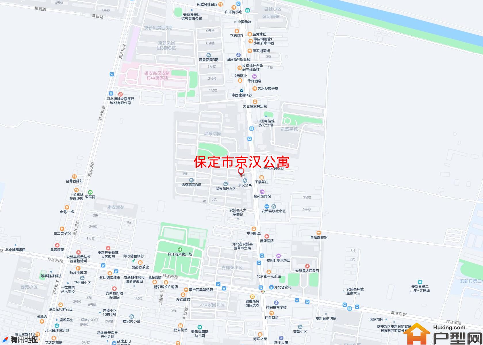 京汉公寓小区 - 户型网