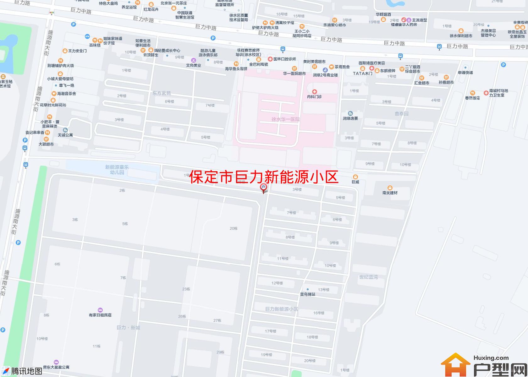 巨力新能源小区小区 - 户型网