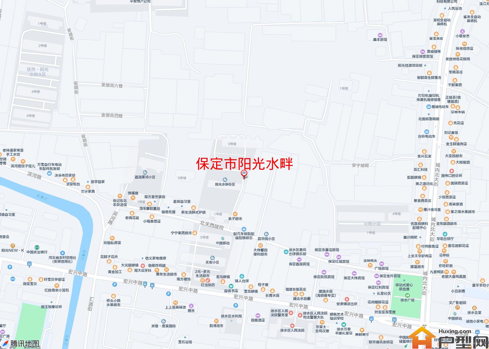 阳光水畔小区 - 户型网