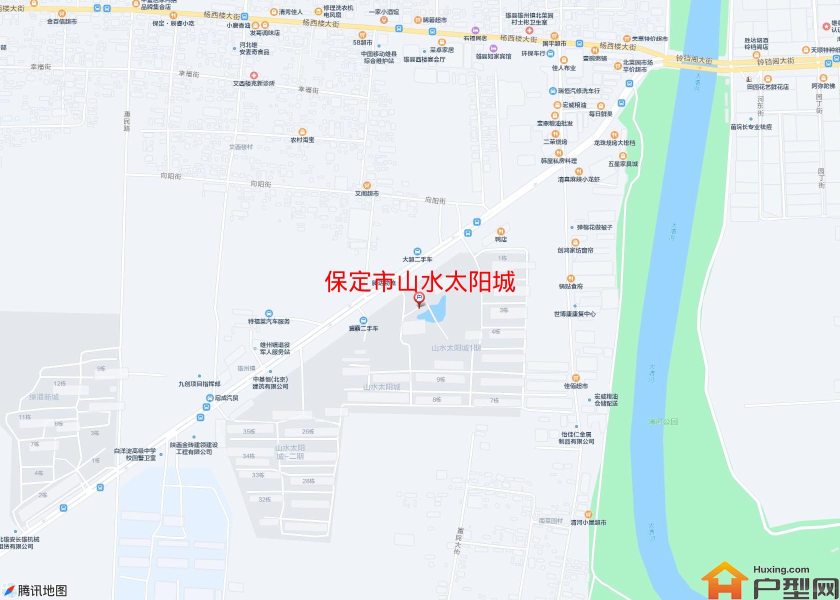 山水太阳城小区 - 户型网