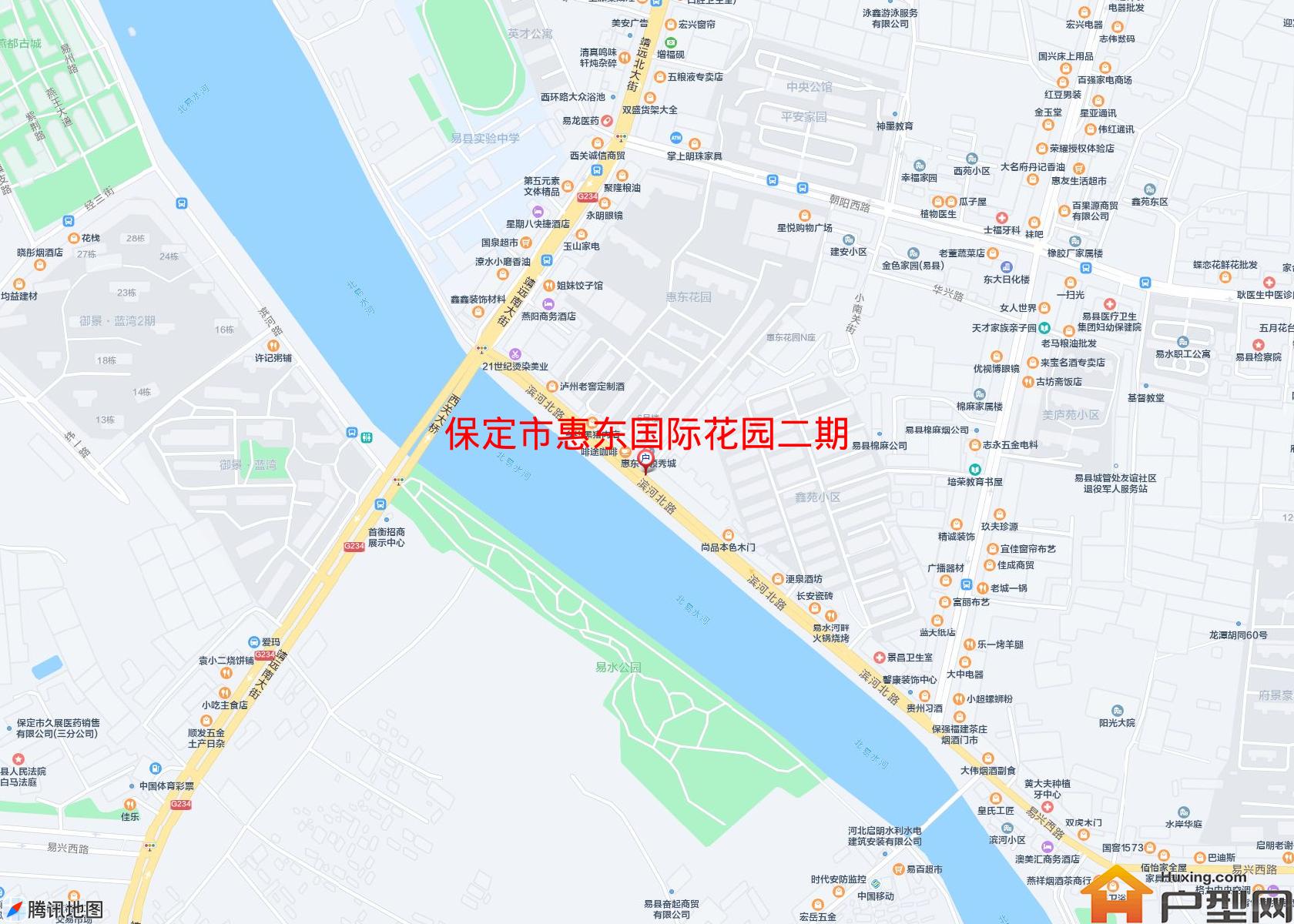 惠东国际花园二期小区 - 户型网