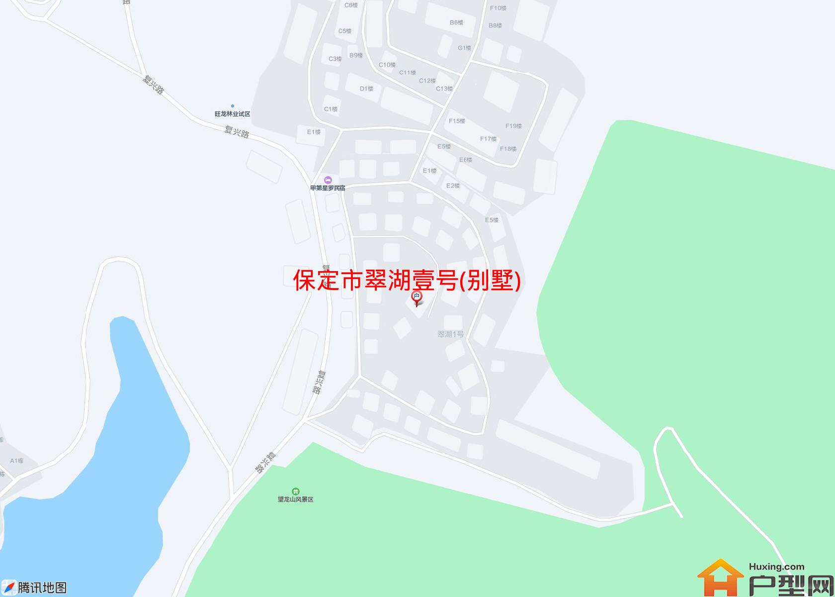 翠湖壹号(别墅)小区 - 户型网