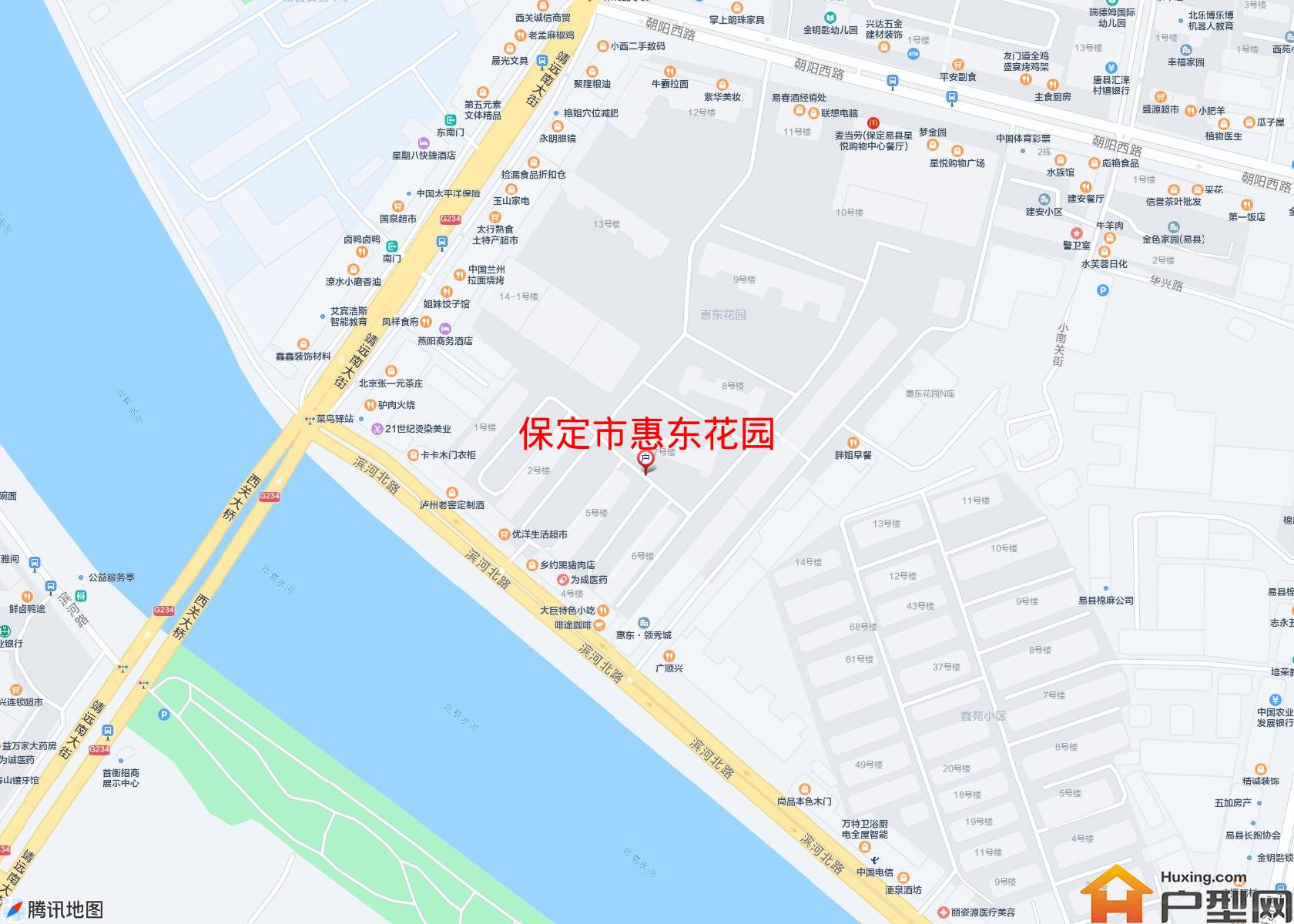 惠东花园小区 - 户型网