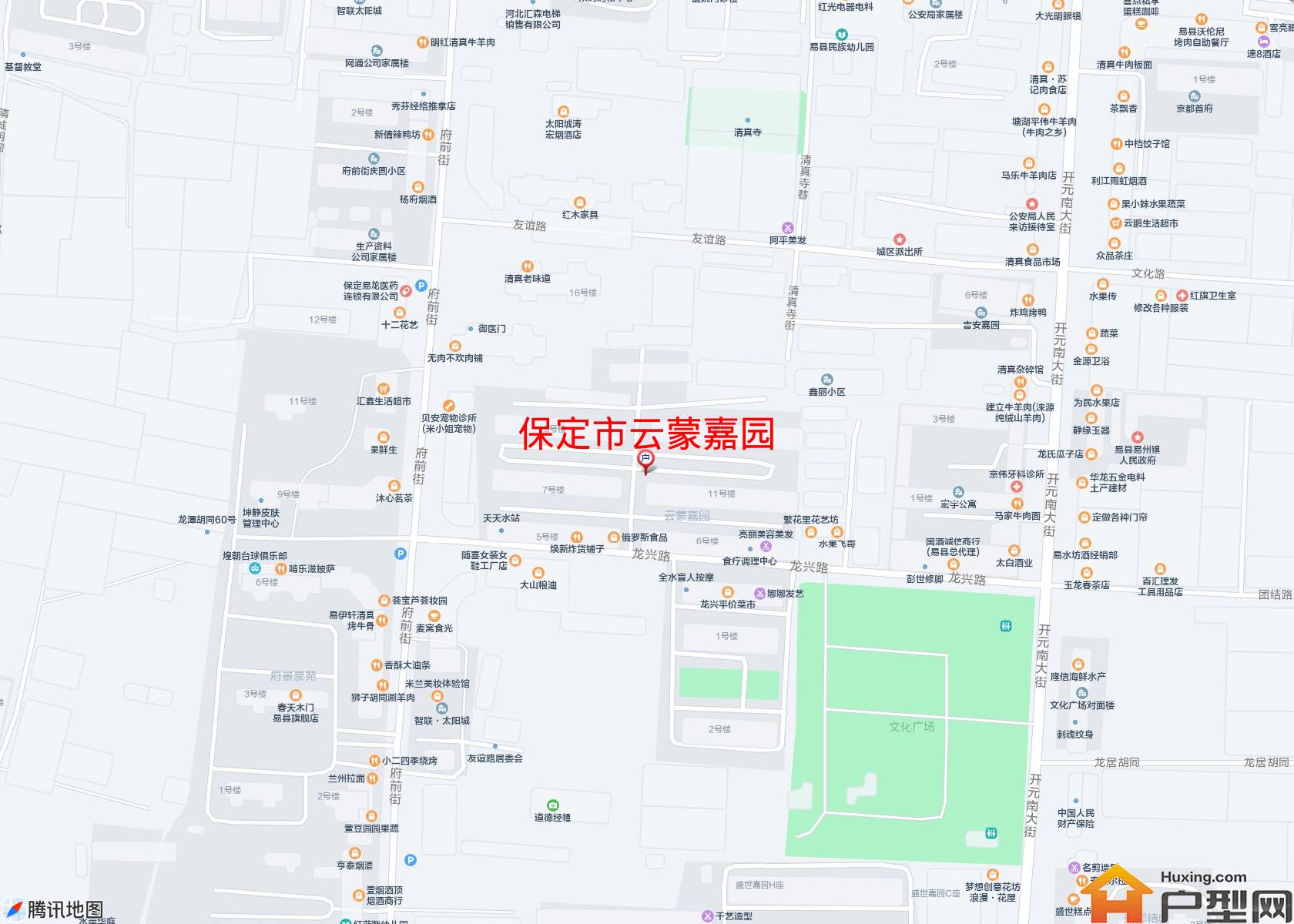 云蒙嘉园小区 - 户型网
