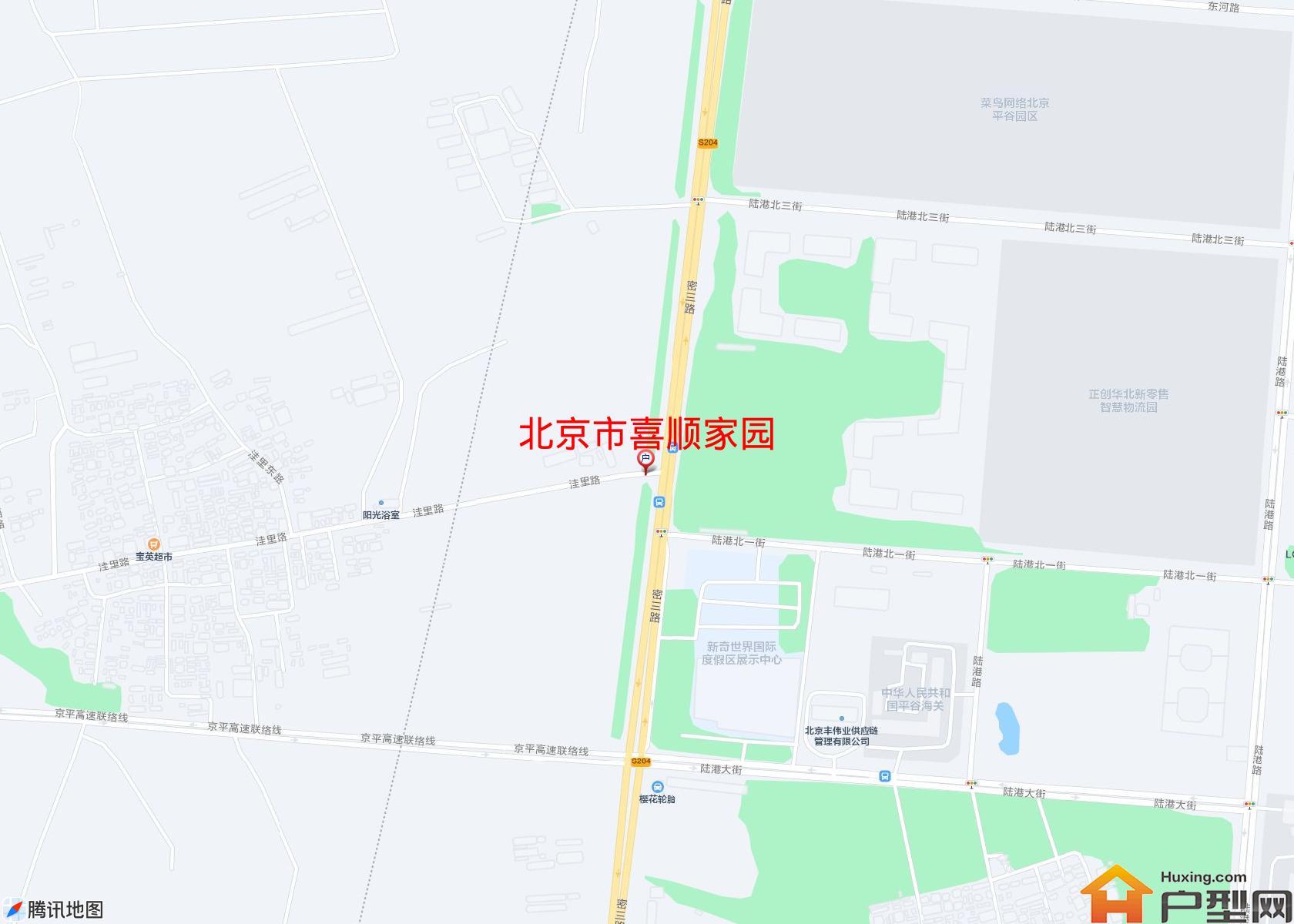 喜顺家园小区 - 户型网