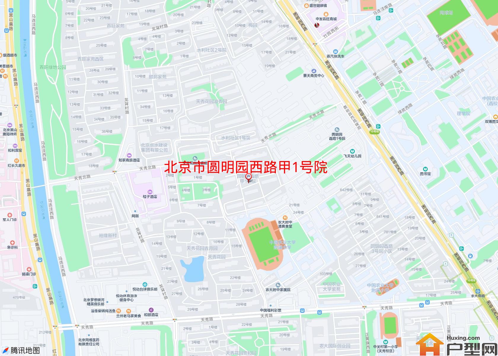 圆明园西路甲1号院小区 - 户型网