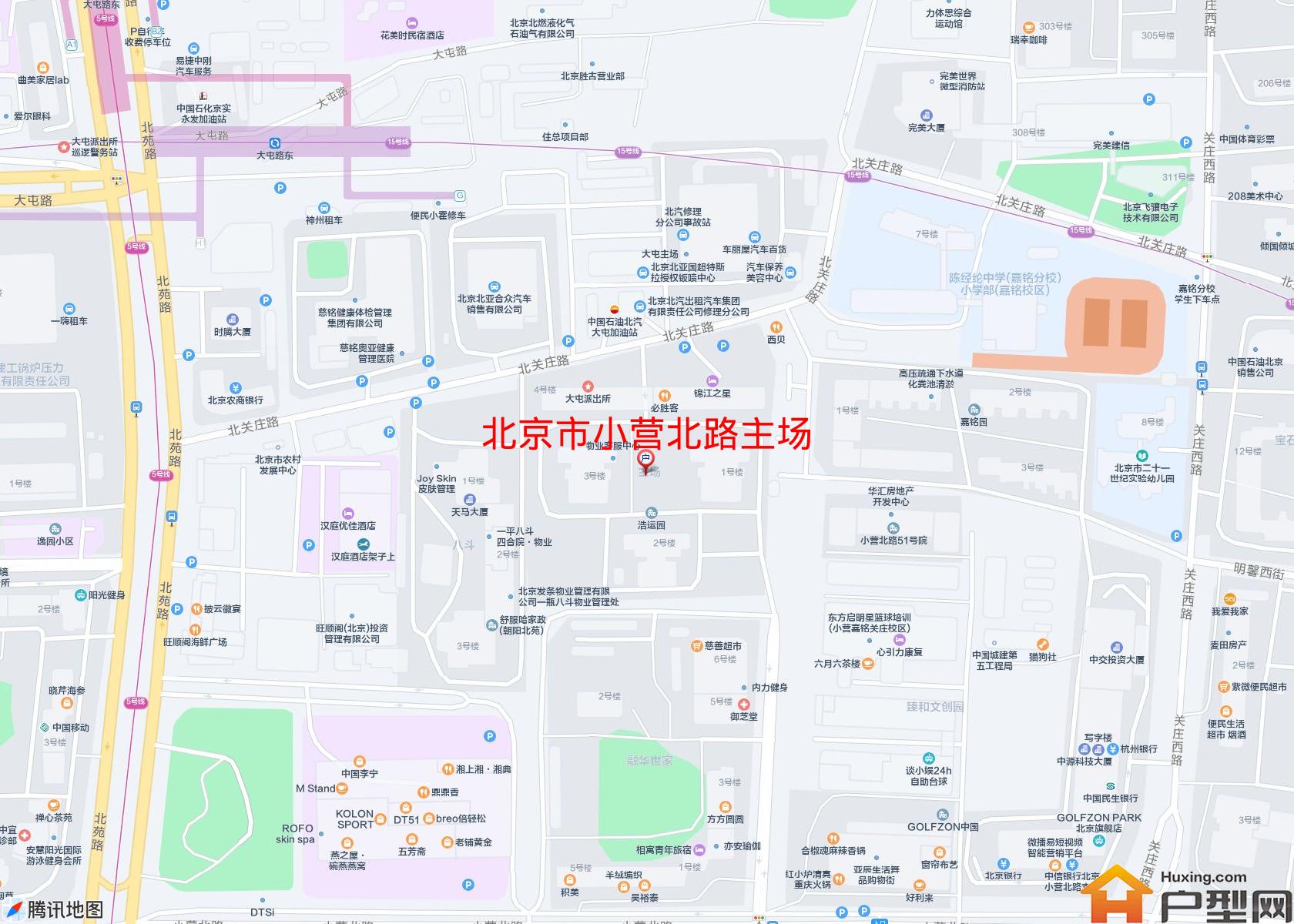 小营北路主场小区 - 户型网