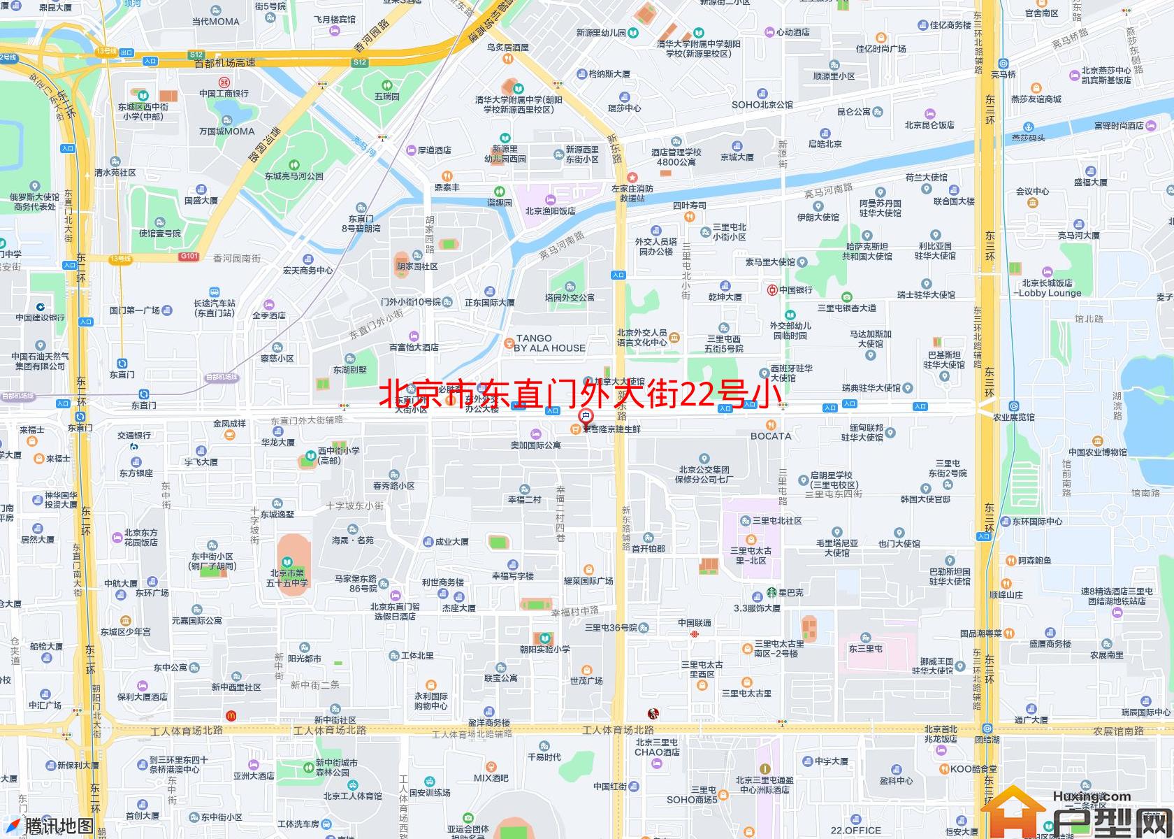 东直门外大街22号小区小区 - 户型网