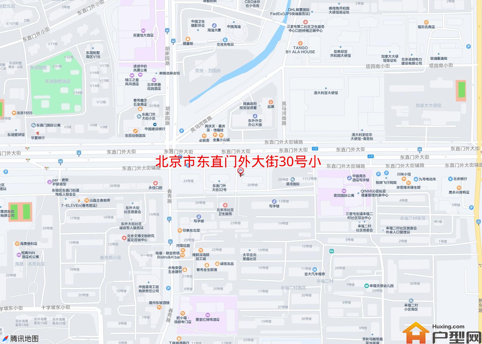 东直门外大街30号小区小区 - 户型网