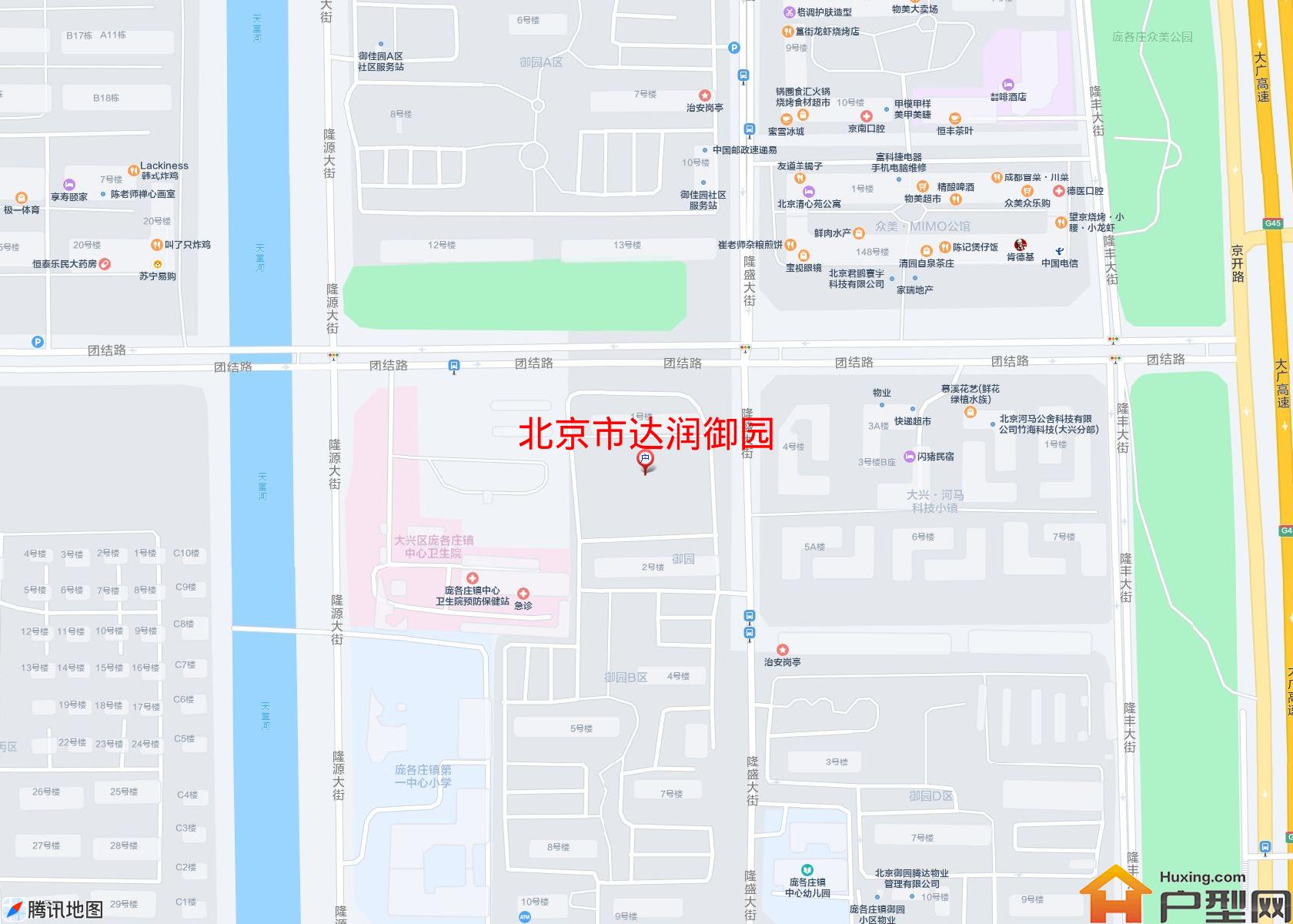 达润御园小区 - 户型网