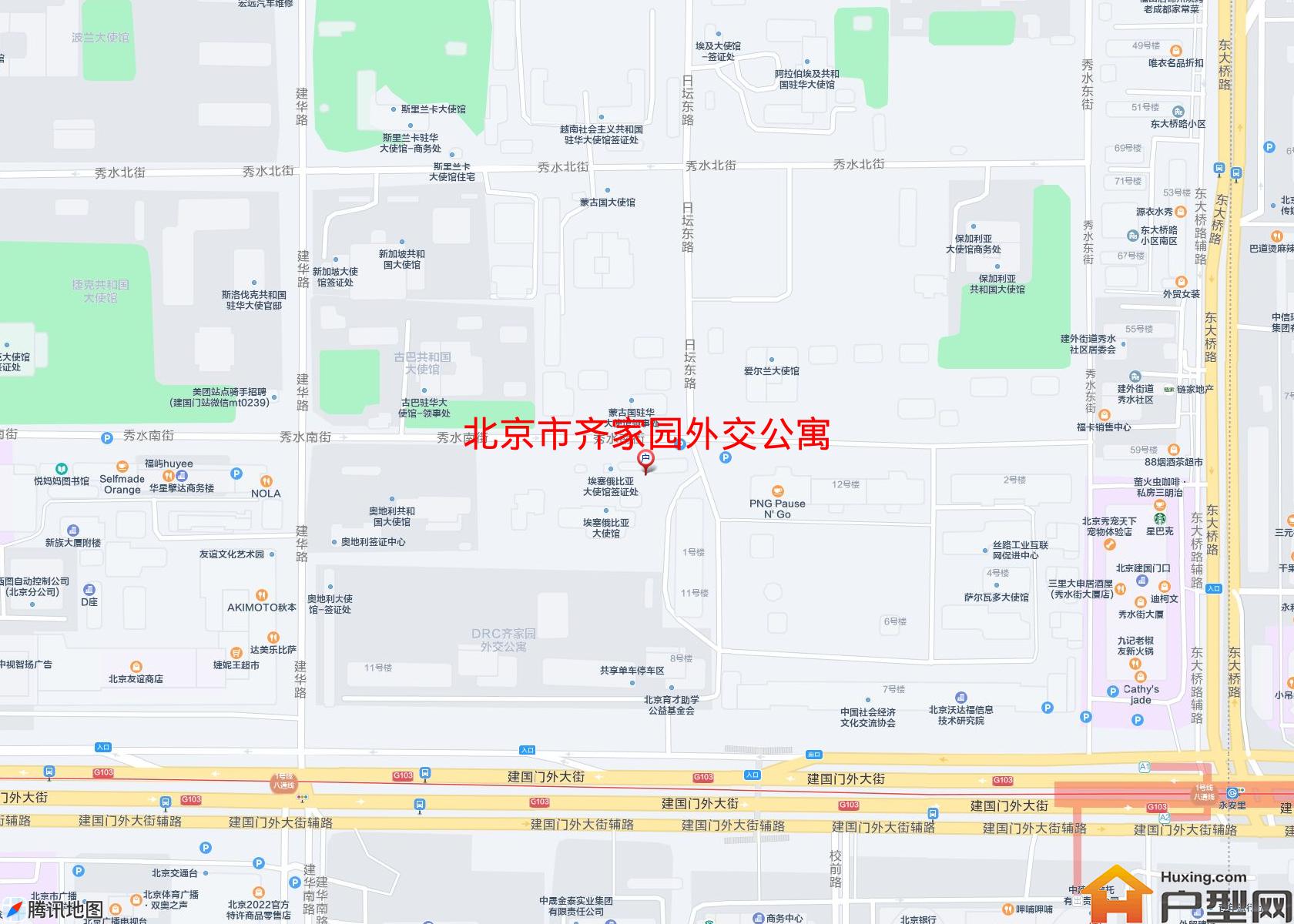 齐家园外交公寓小区 - 户型网