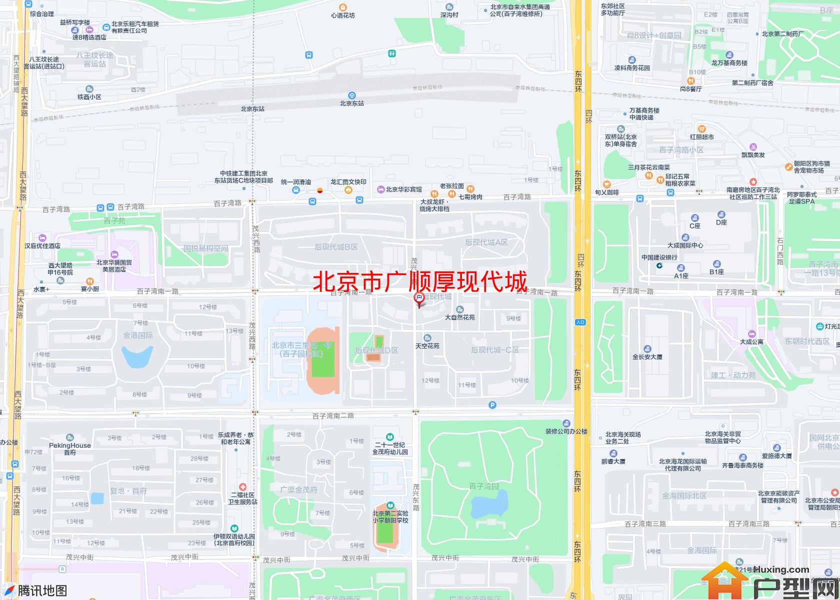 广顺厚现代城小区 - 户型网