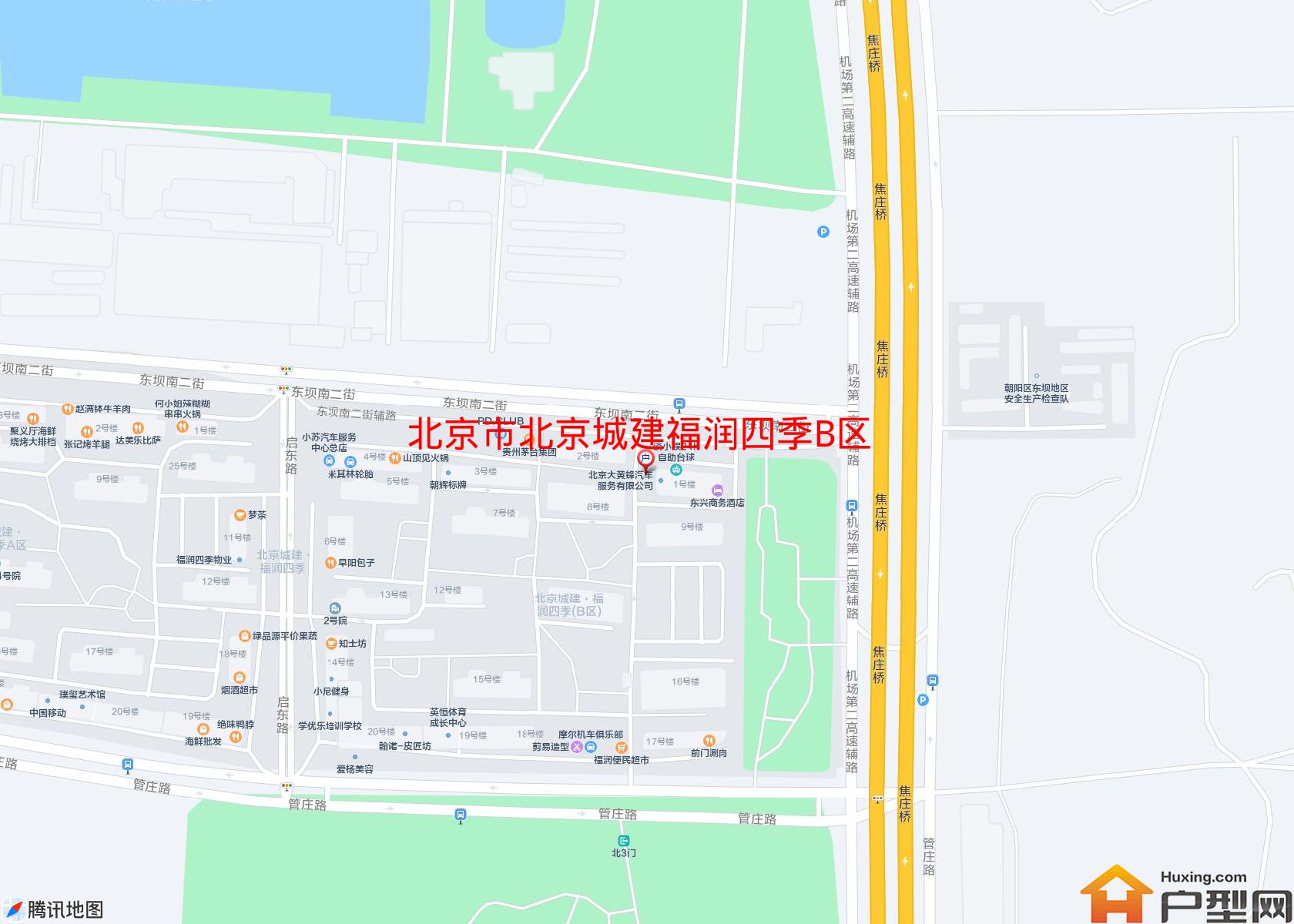 北京城建福润四季B区小区 - 户型网