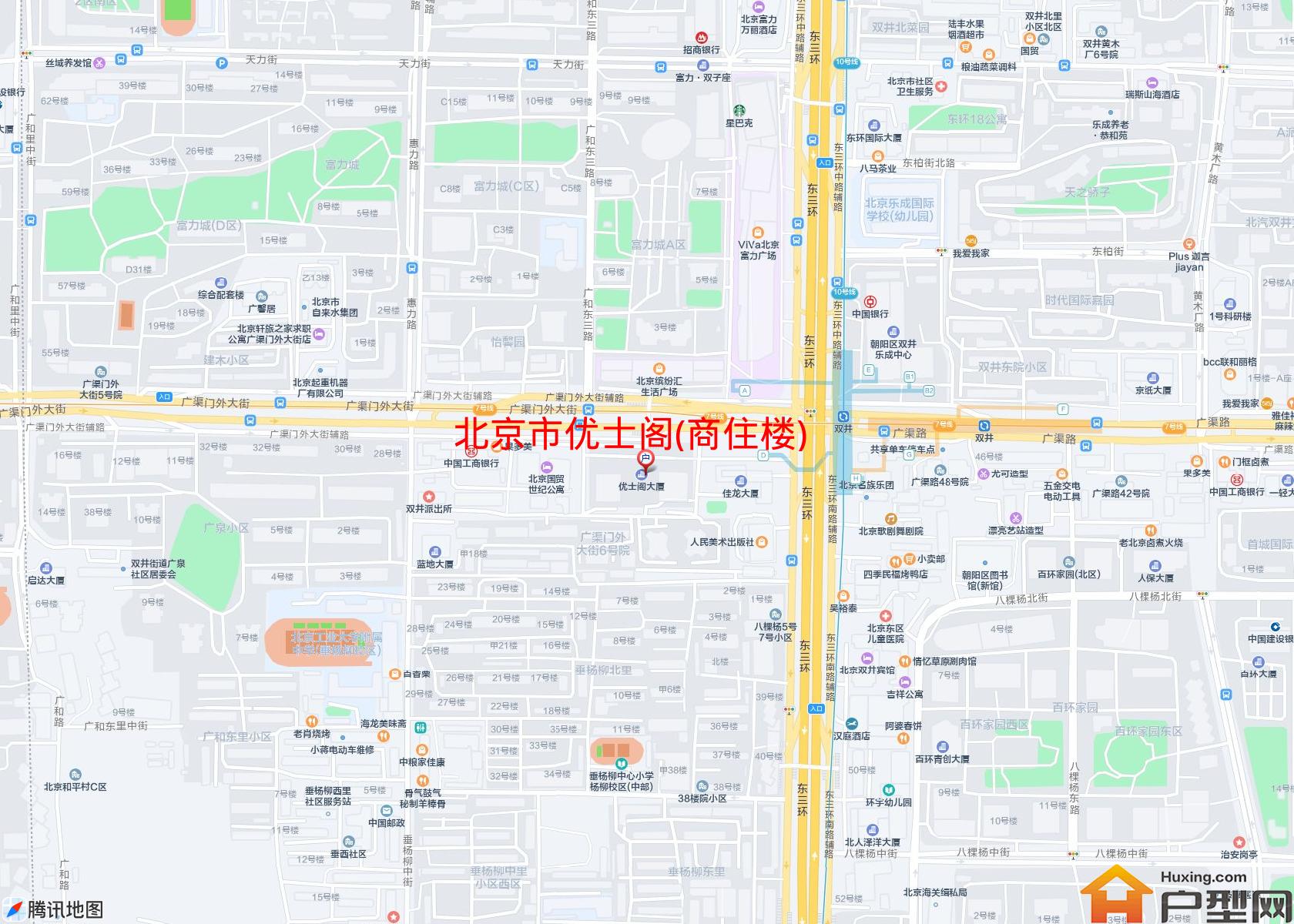 优士阁(商住楼)小区 - 户型网