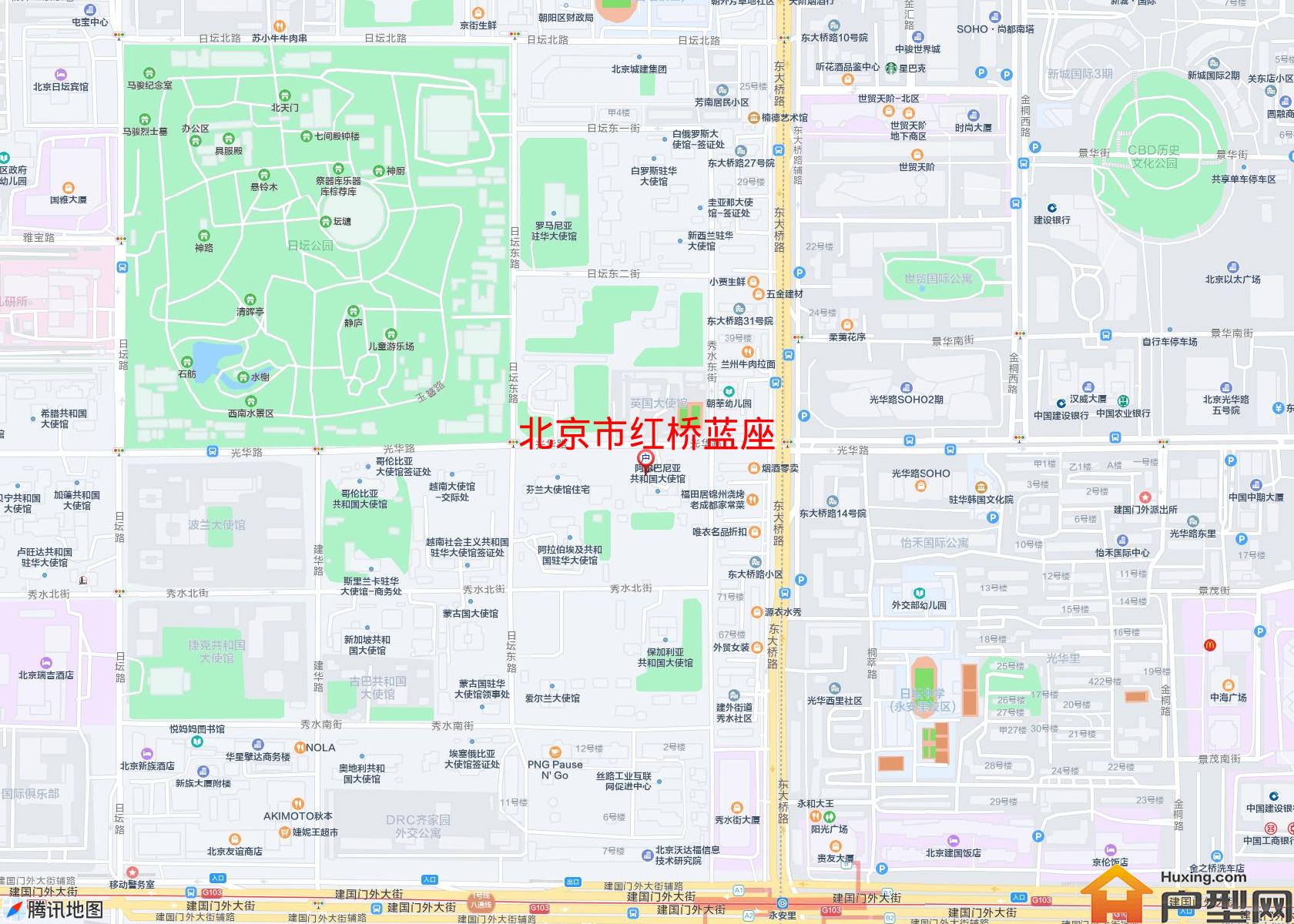 红桥蓝座小区 - 户型网