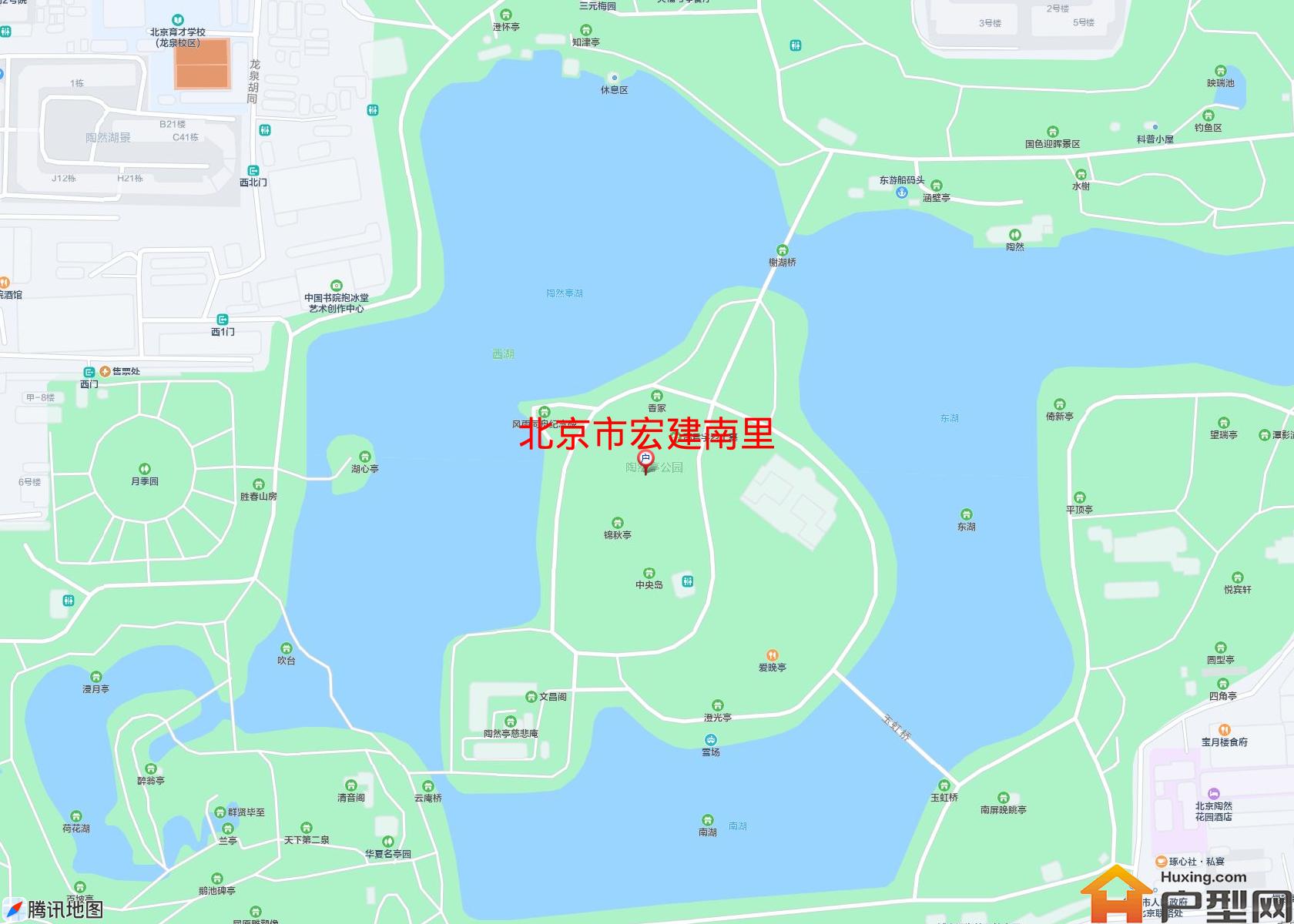 宏建南里小区 - 户型网