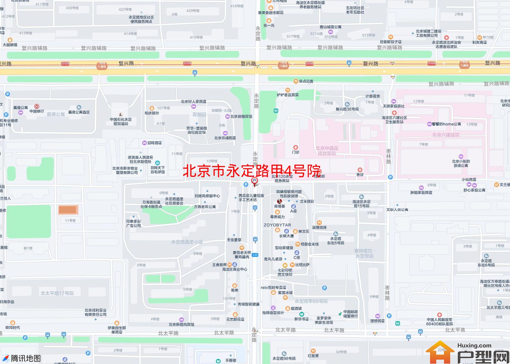 永定路甲4号院小区 - 户型网