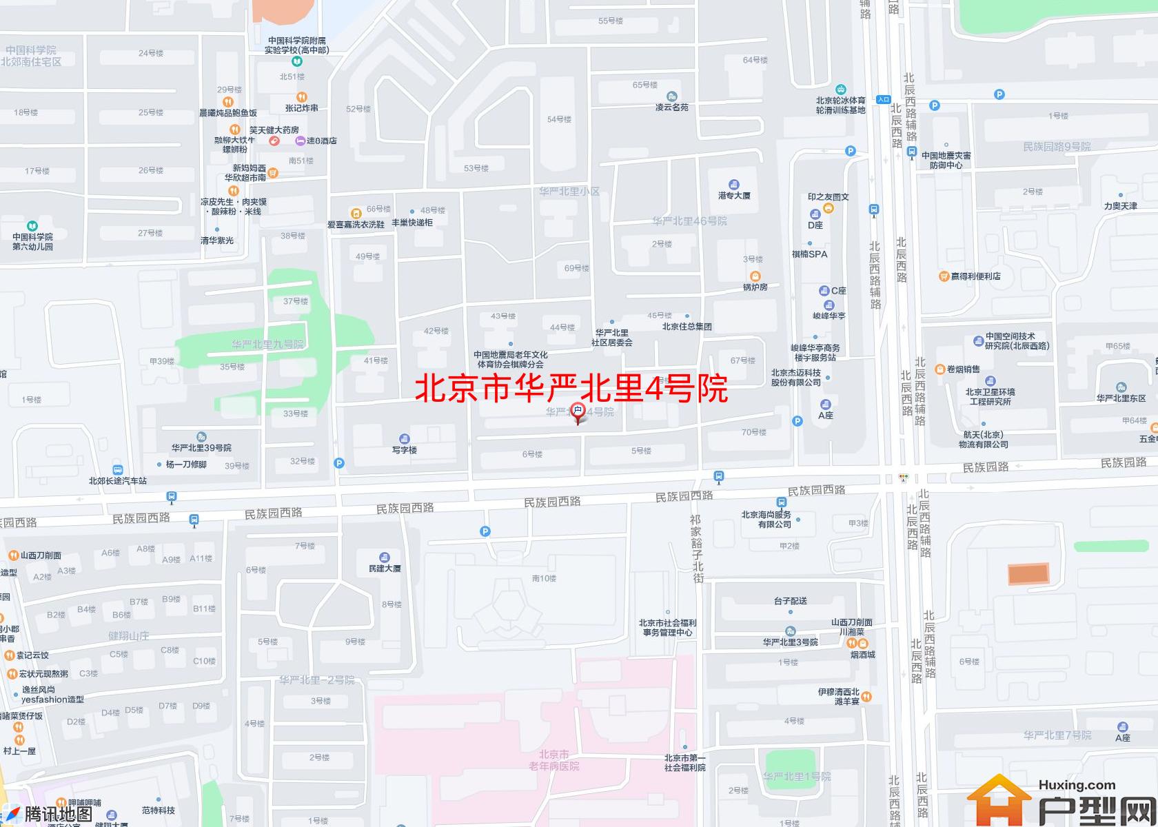 华严北里4号院小区 - 户型网
