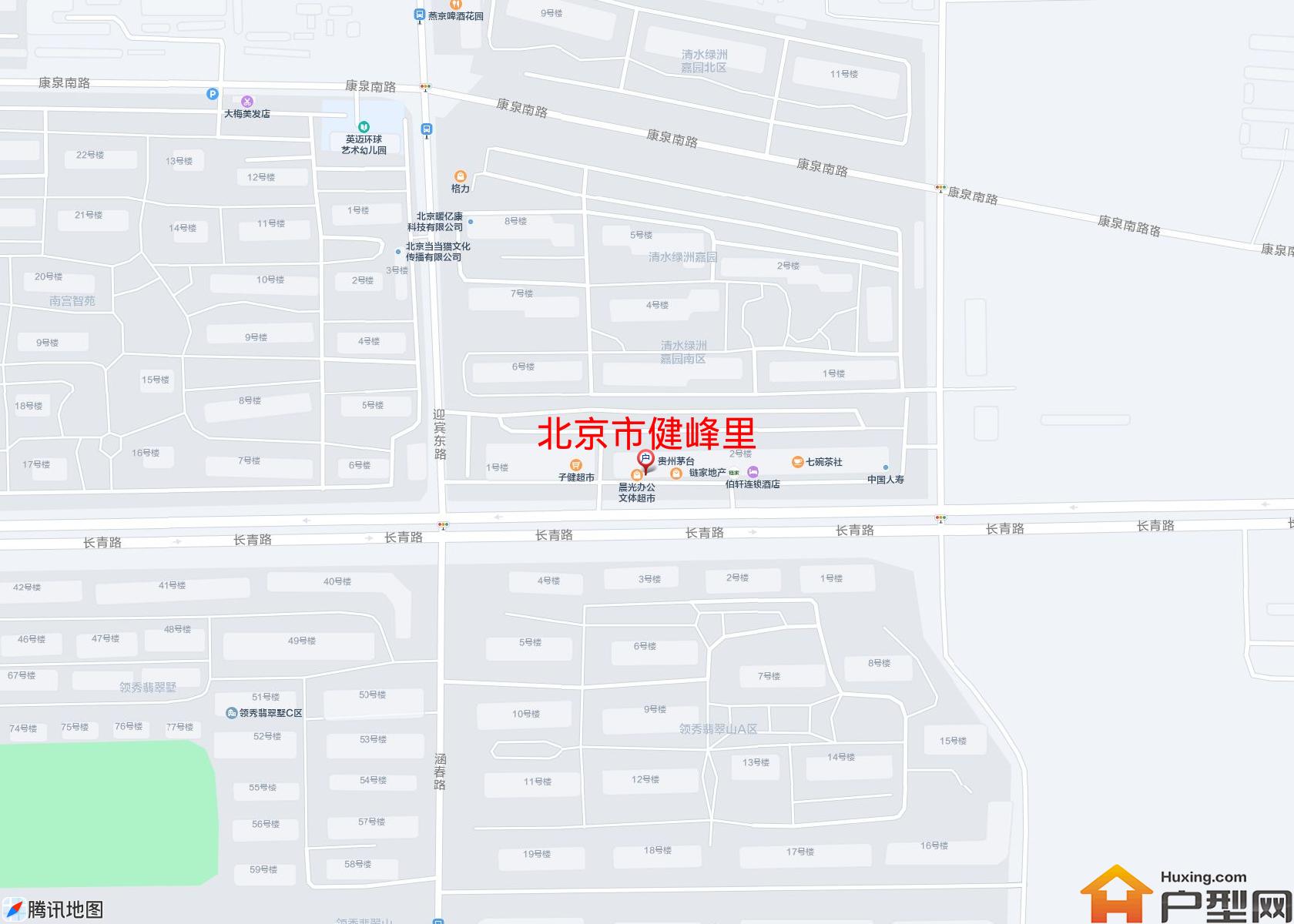 健峰里小区 - 户型网