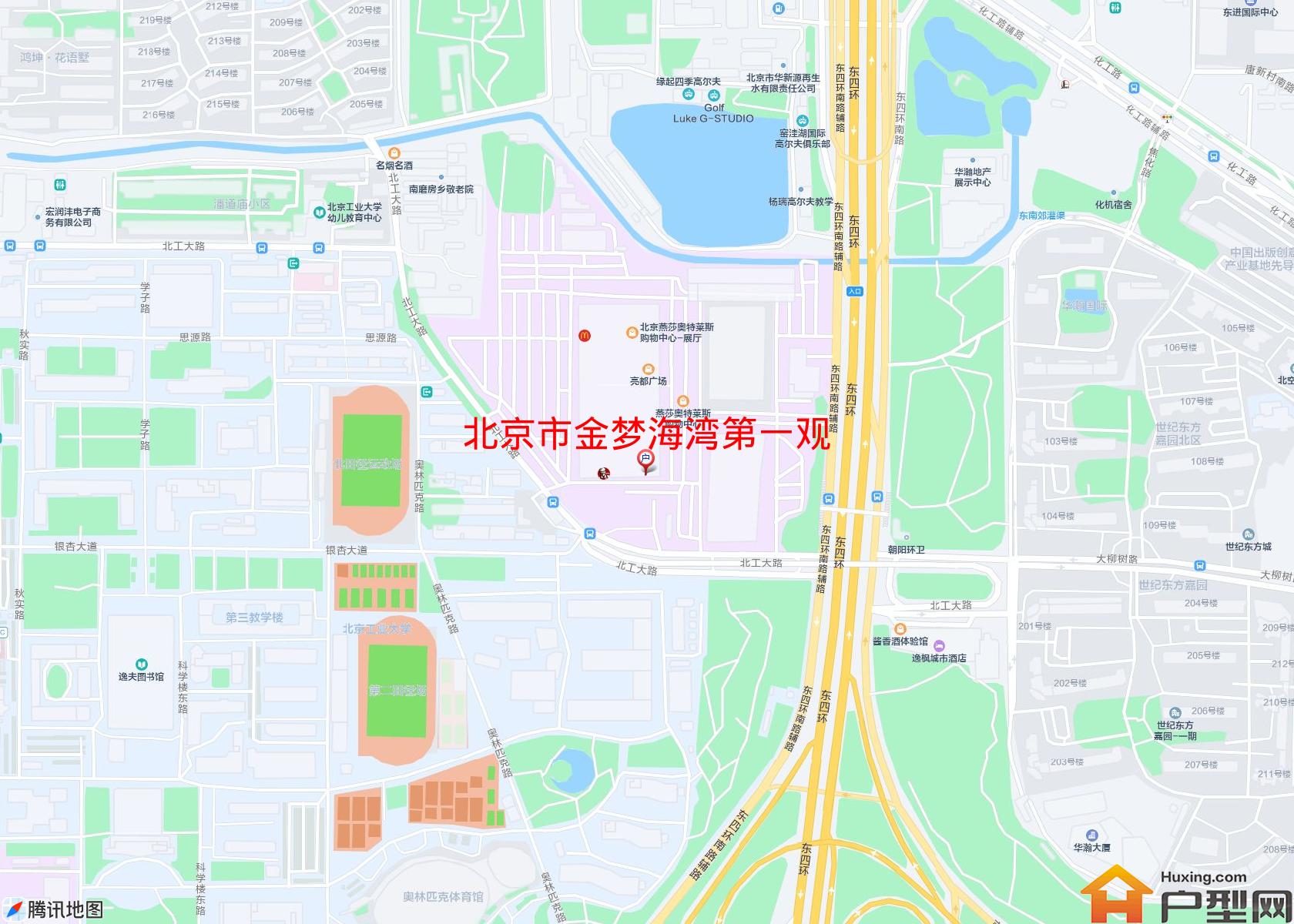 金梦海湾第一观小区 - 户型网