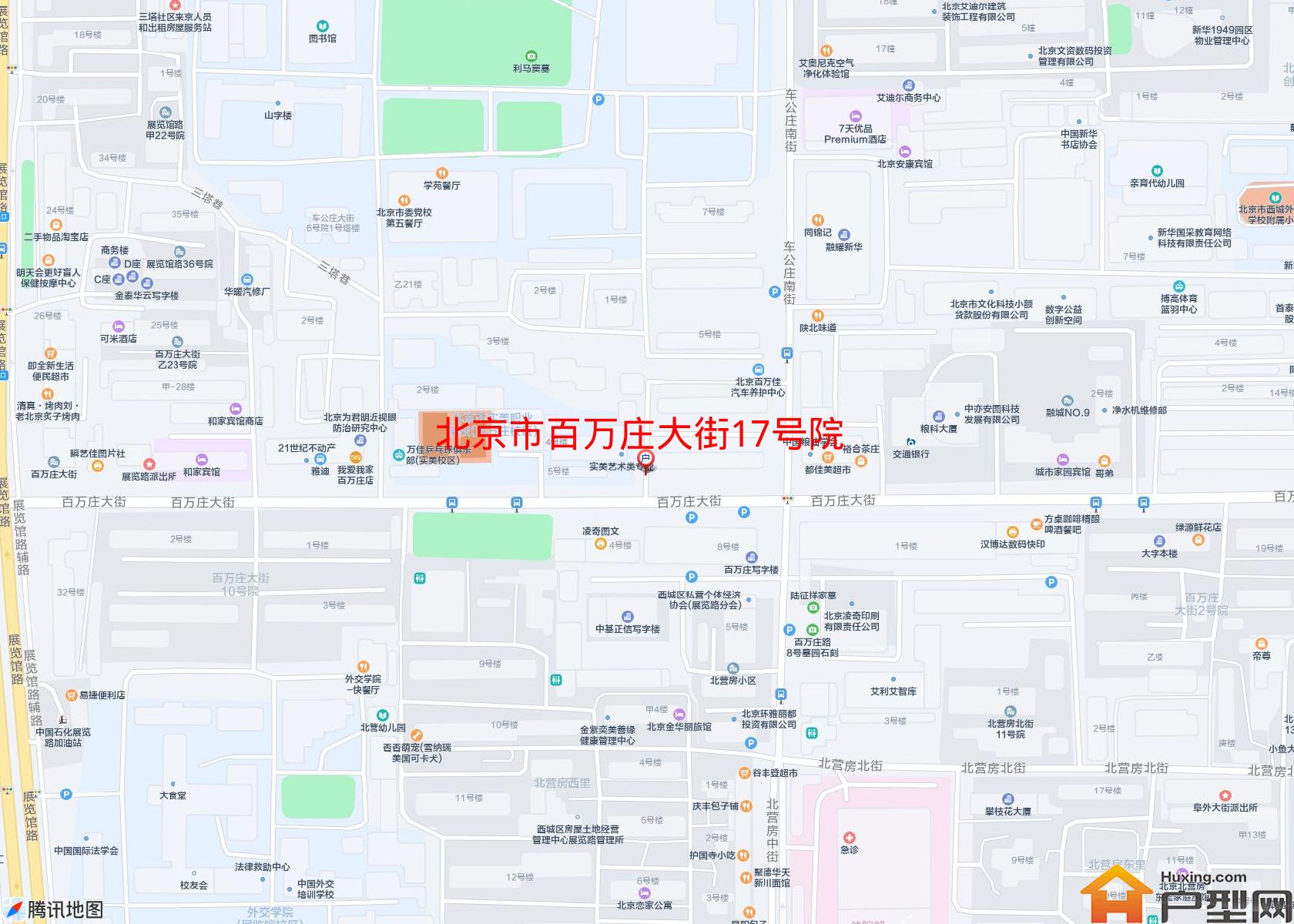 百万庄大街17号院小区 - 户型网