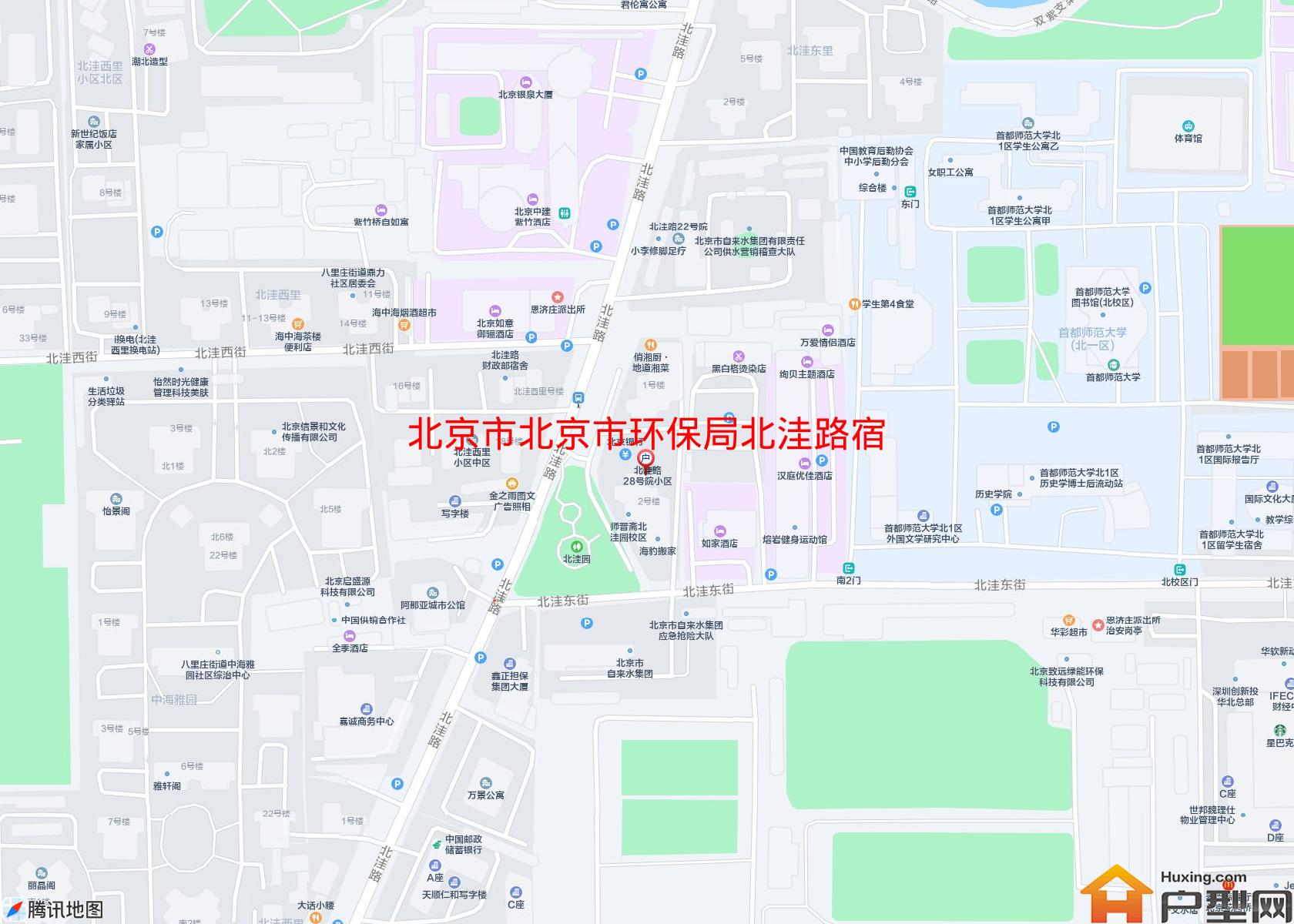 北京市环保局北洼路宿舍小区 - 户型网