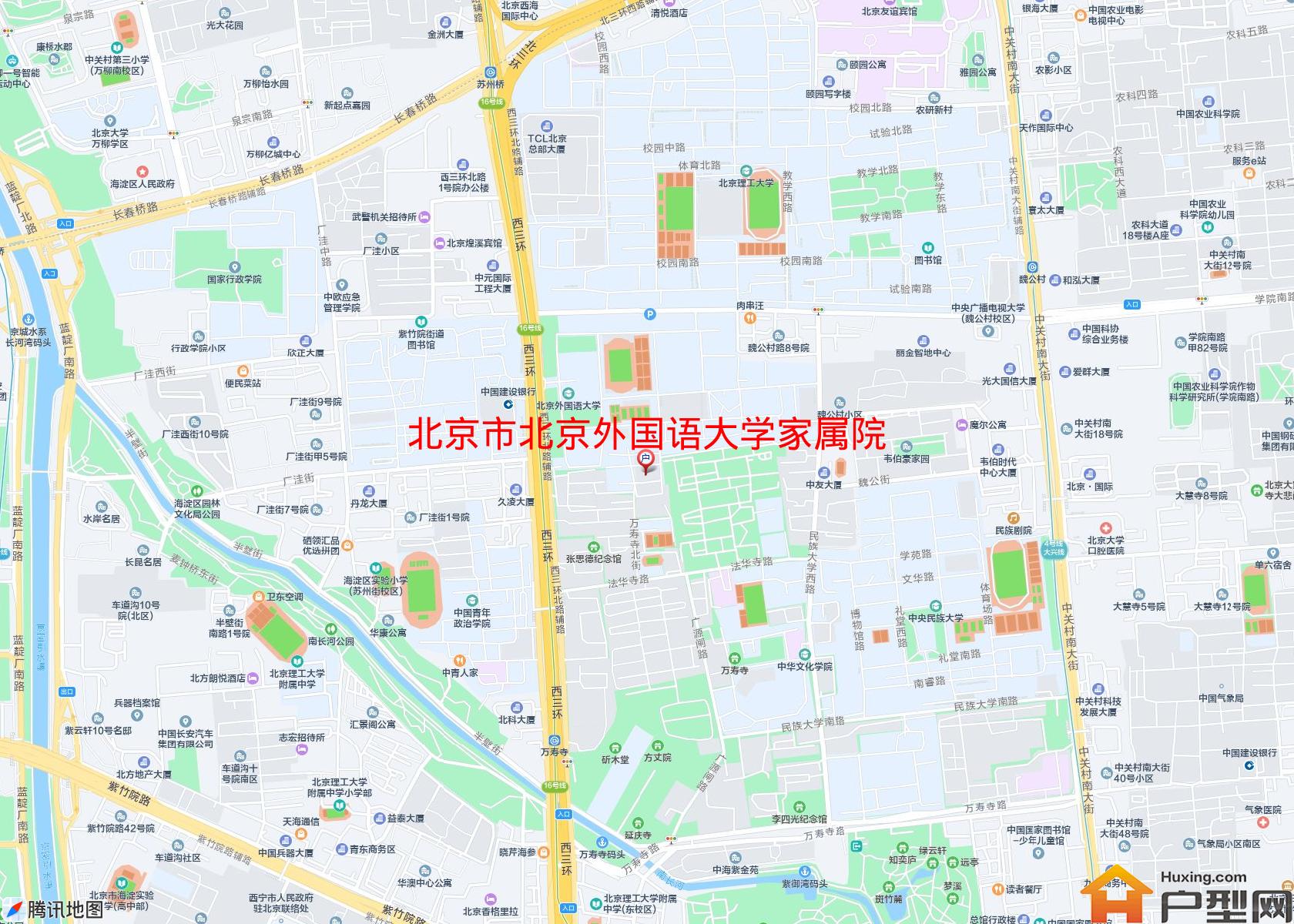 北京外国语大学家属院小区 - 户型网